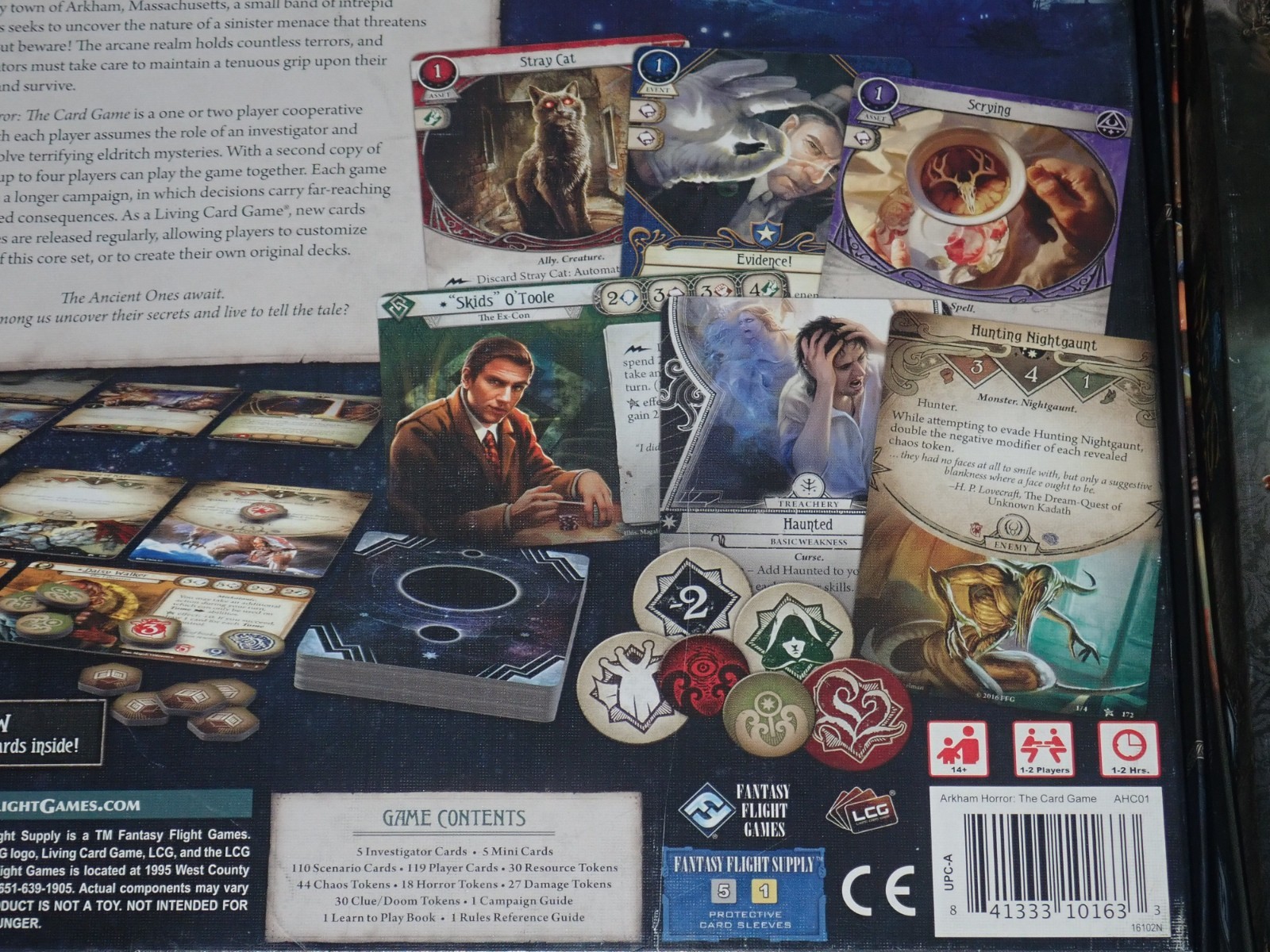 Arkham Horror The Card Game + Elder Sign Arkham Files