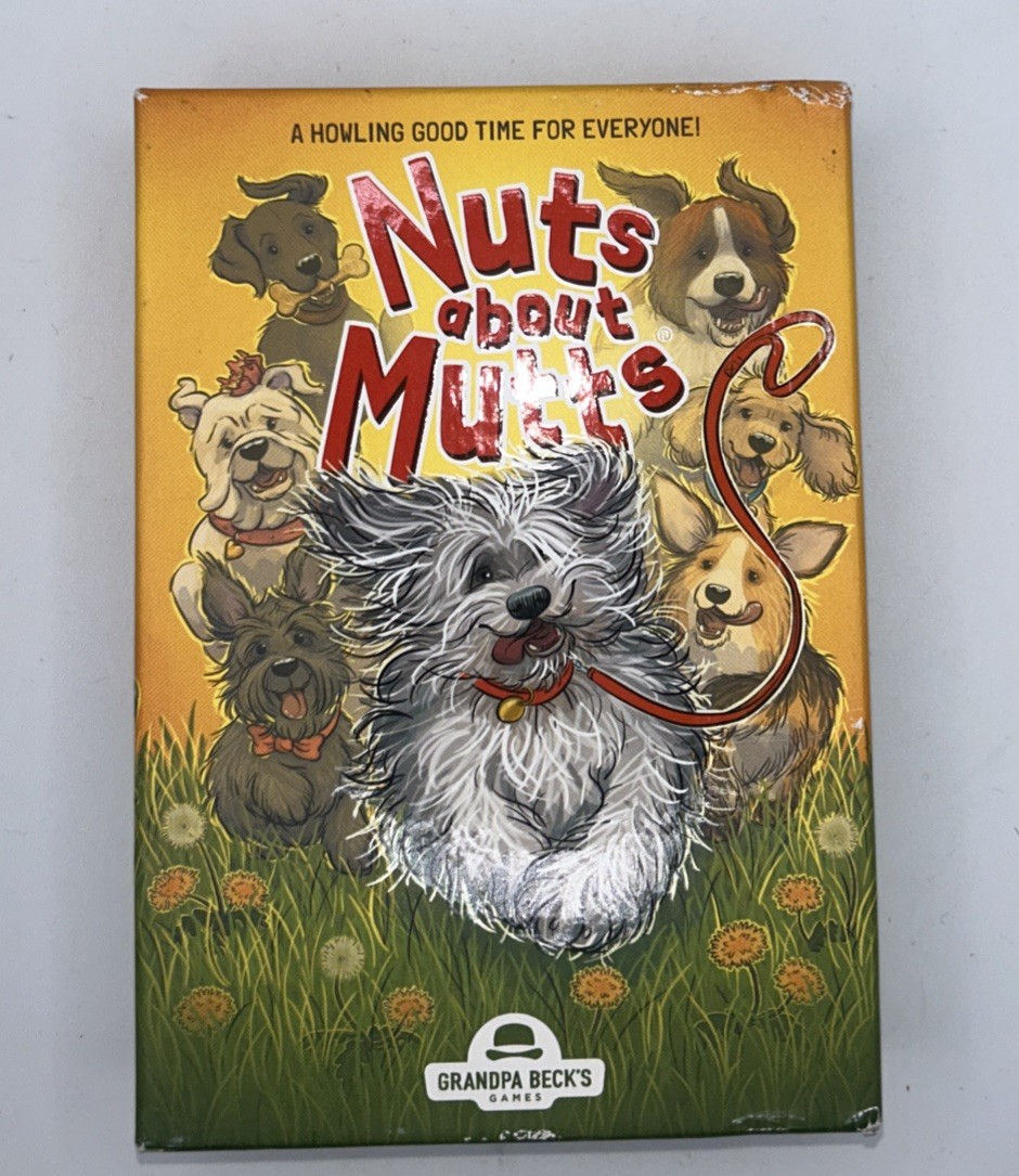 Nuts About Mutts Card Game By Grandpa Beck’s Games Complete Game