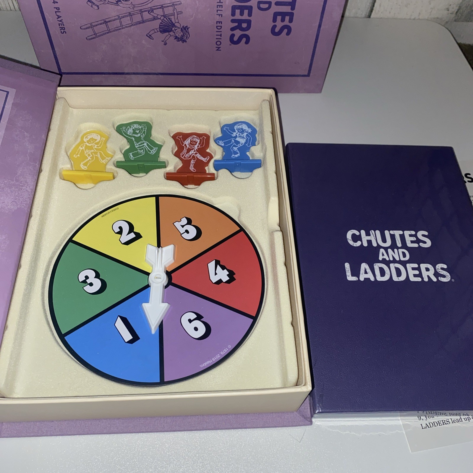 Chutes and Ladders Vintage Bookshelf Edition by WS Game Company Board Game