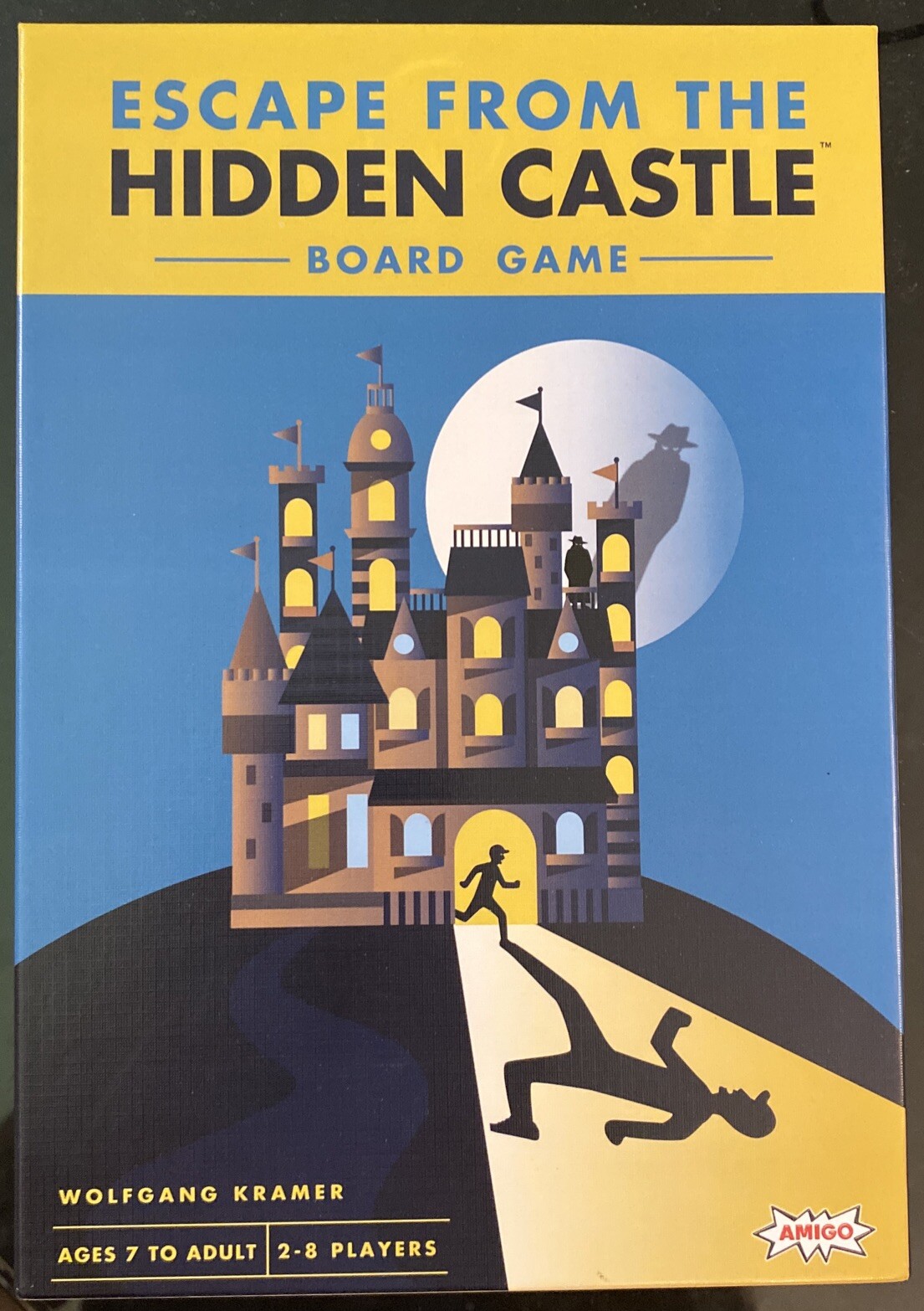 Amigo Escape from the Hidden Castle Board Game 2-sided Game Board Age7-Adult 💯
