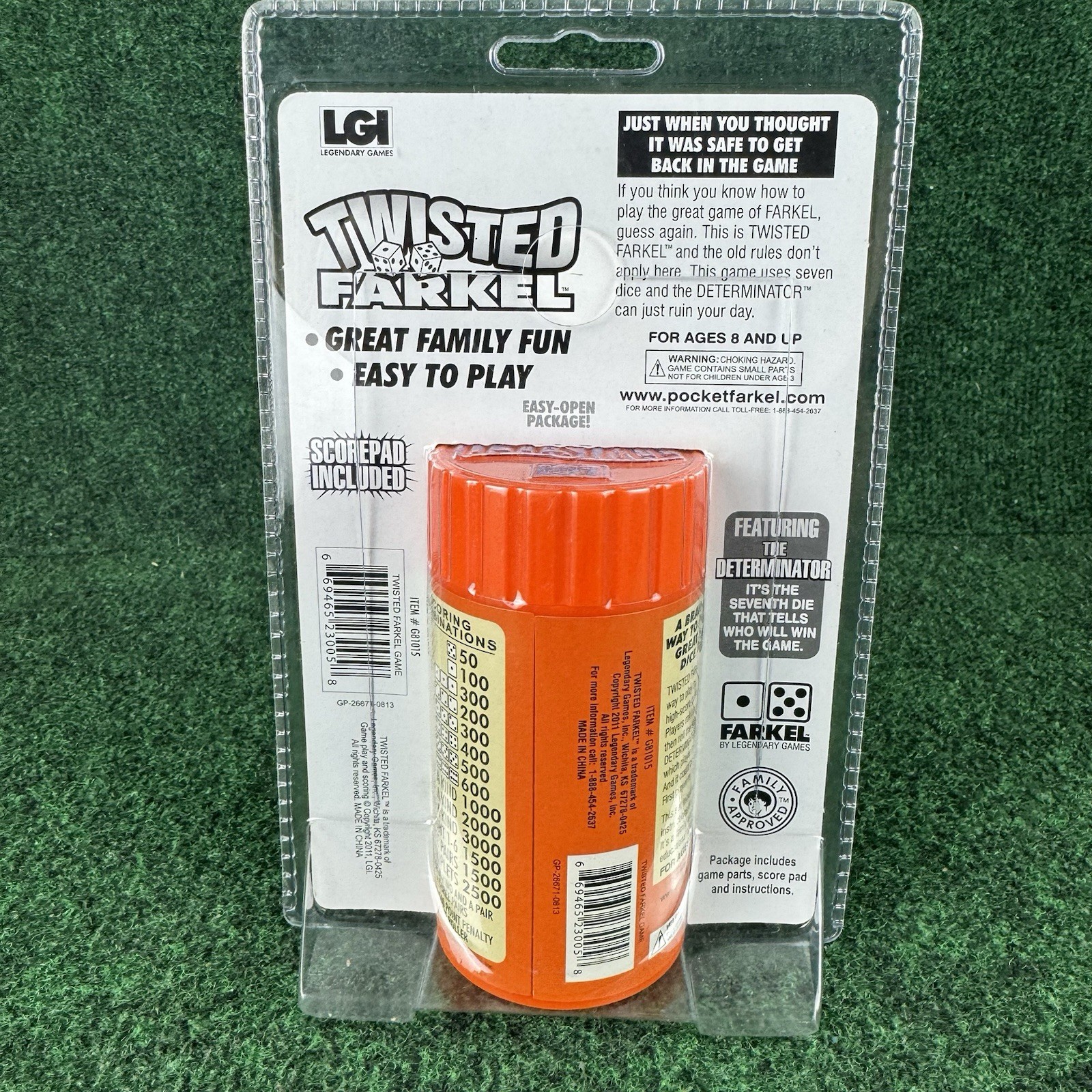LGI Legendary Games – Twisted Farkel Family Dice Game – NEW – Sealed