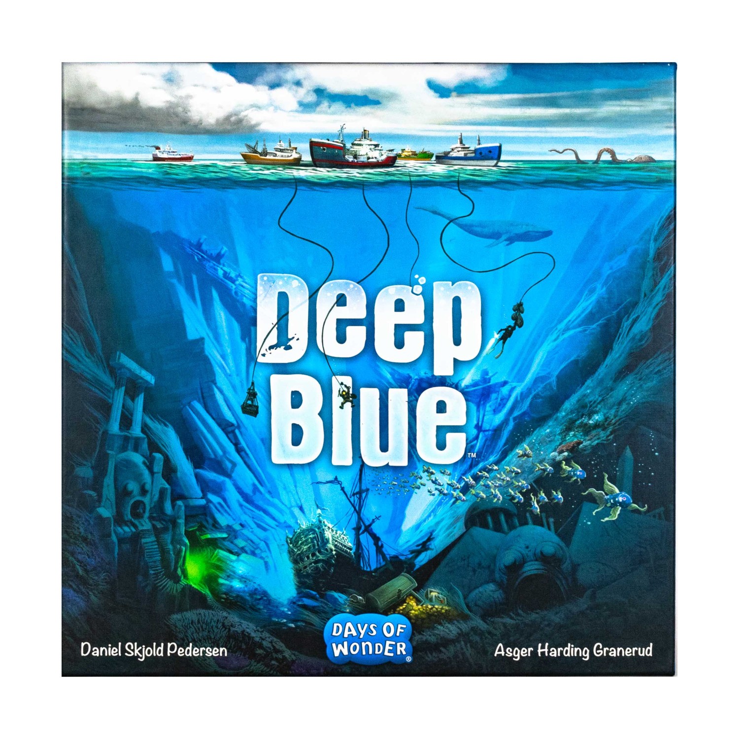 Days of Wonder Boardgame Deep Blue (German Ed) Box EX/NM