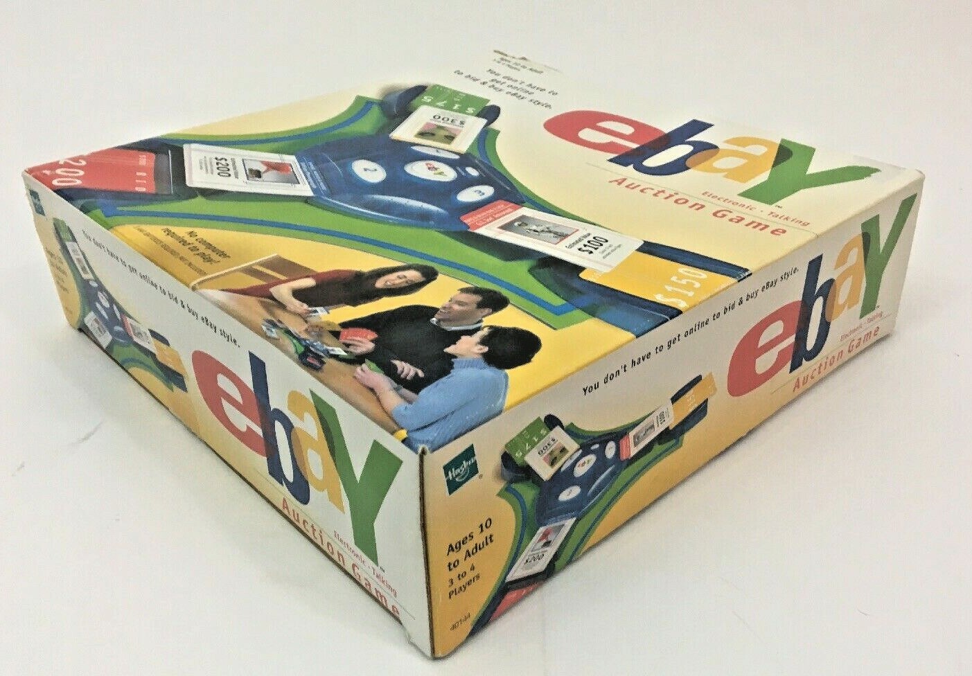 eBay Electronic Talking Auction board Game COMPLETE 3 to 4 players NICE