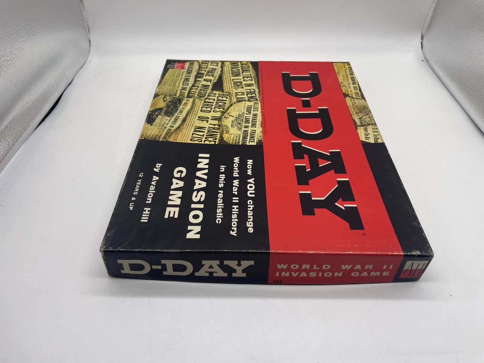 1961 D-Day World War II Invasion Board Game #508 Avalon Hill WWII Complete