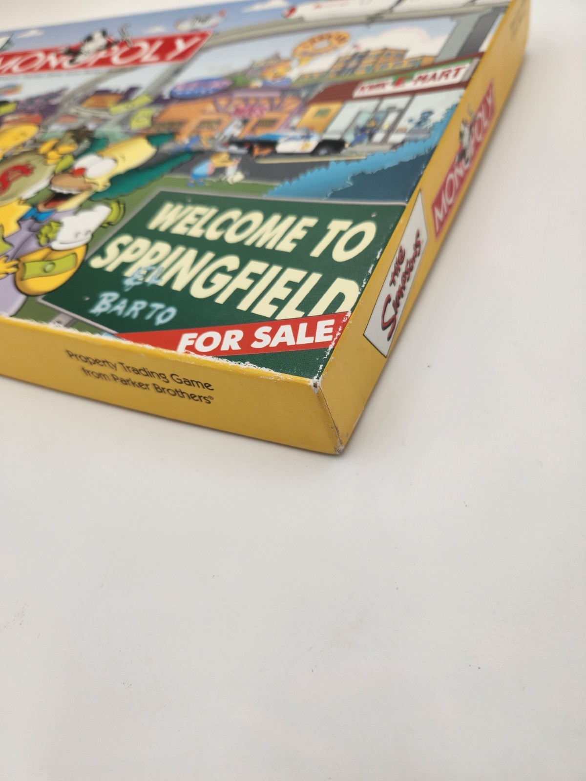 The SIMPSONS Monopoly “Welcome To Springfield” Board Game 2001 100% Complete