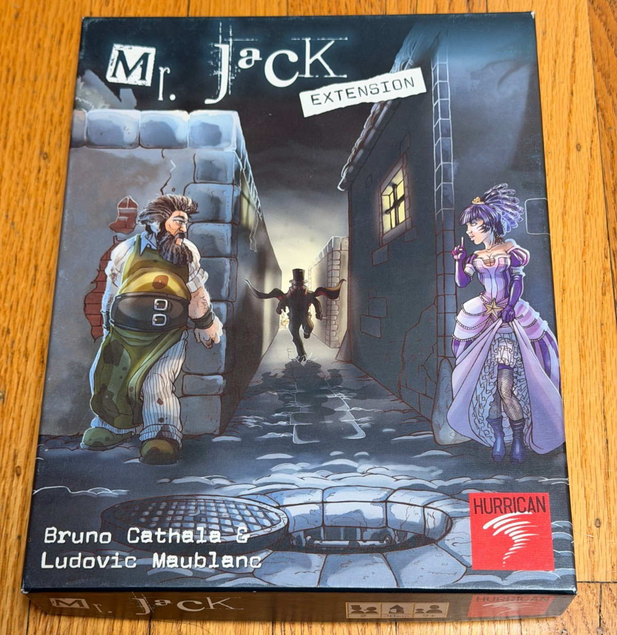Mr. Jack Extension Board Game (2007 Version Expansion) – 100% Complete