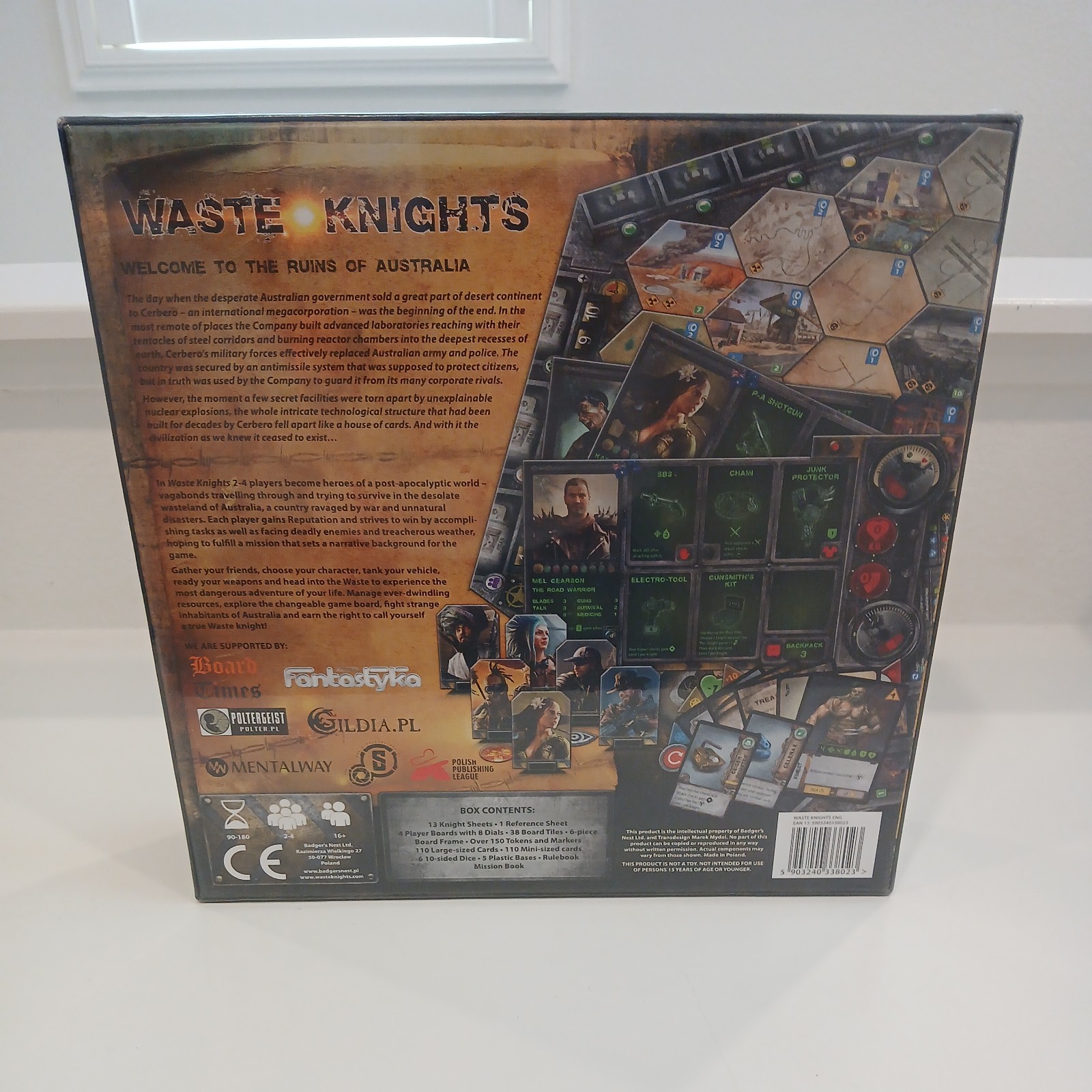Waste Knights: Adventure Game English, SEALED