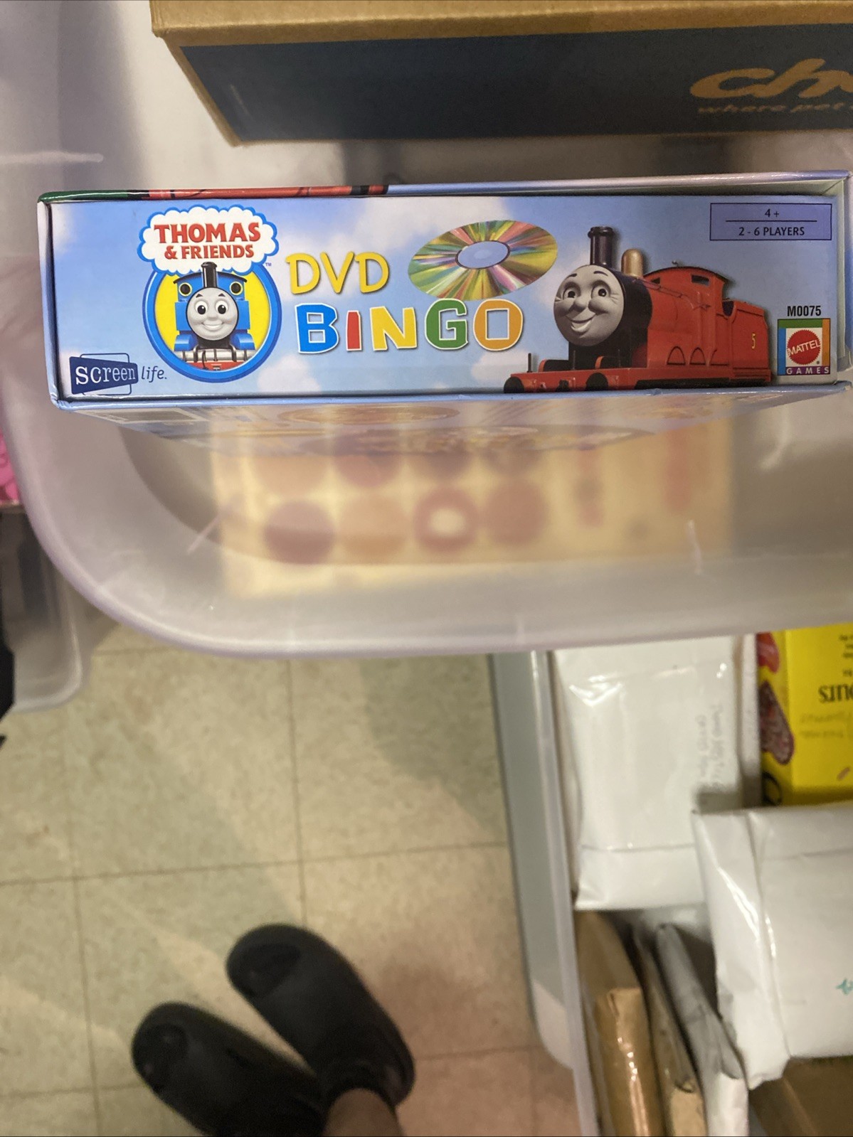 Thomas The Tank Engine & Friends DVD Bingo Game COMPLETE By ScreenLife 2007