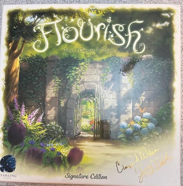 Flourish COMPLETE OPEN BOX board game by Starling Games