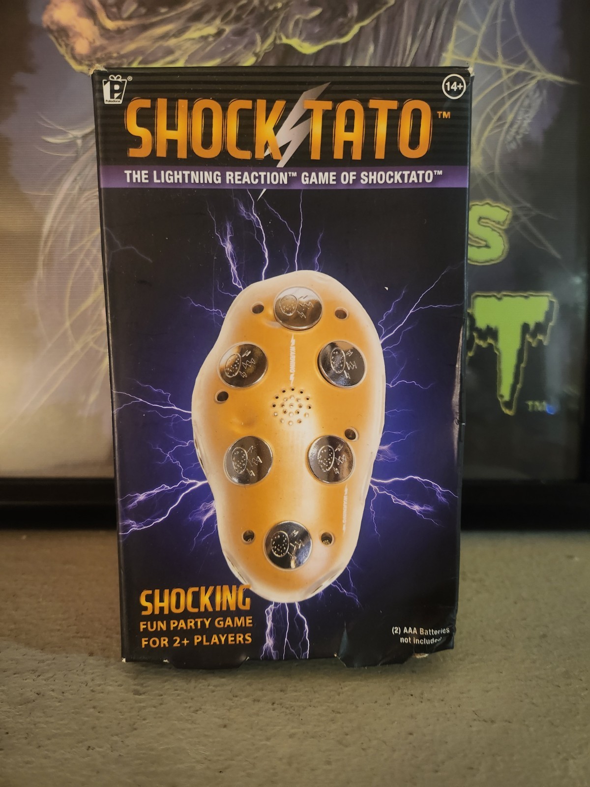 Paladone Shocktato The Lighting Reaction 2+ Players 14+ New Open Box