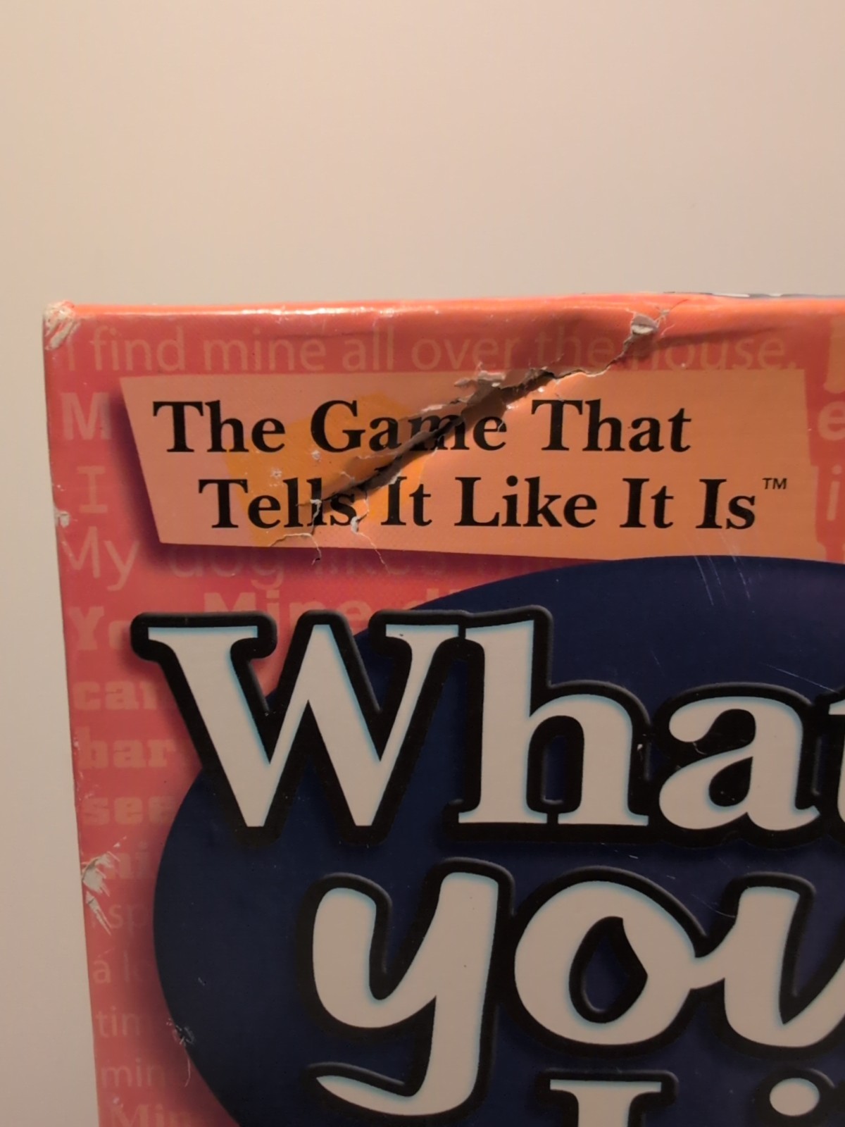 WHAT’S YOURS LIKE? Game by Patch the Game That Tells It Like it Is Age 10+ NEW