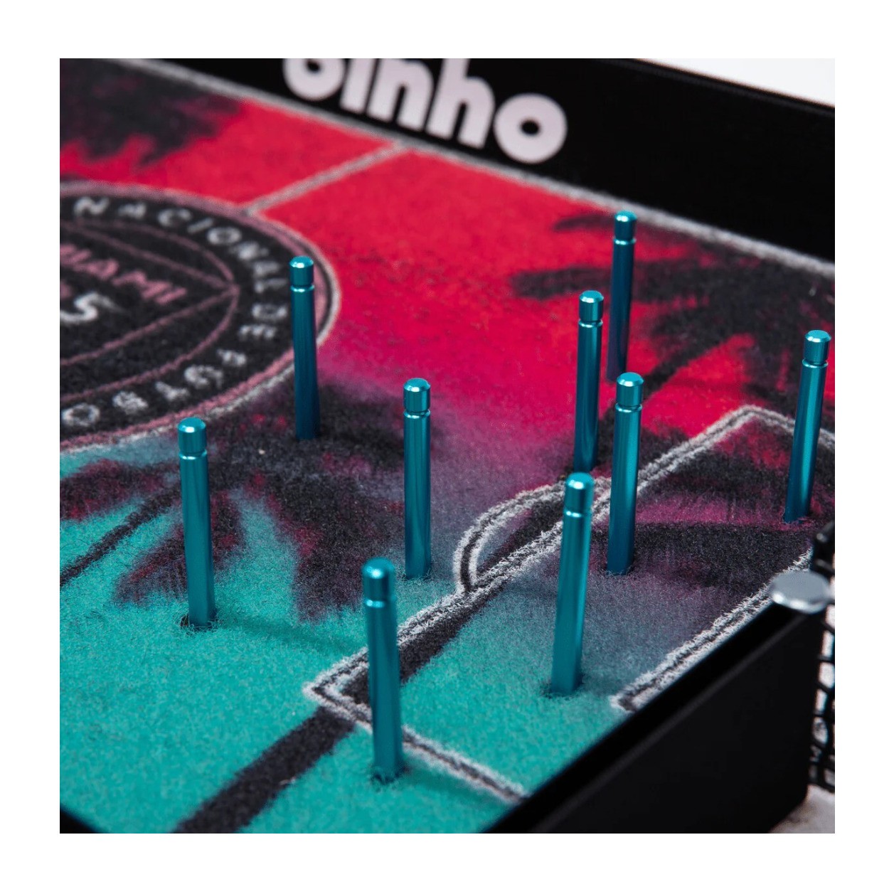 Binho Board Classic Inter Miami CF (3rd Edition) 2-Player Pinball Soccer Game