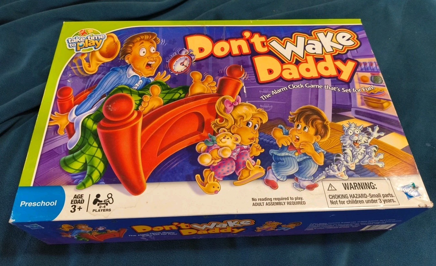 2011 Don’t Wake Daddy Alarm Clock Game 100% Complete Tested Working