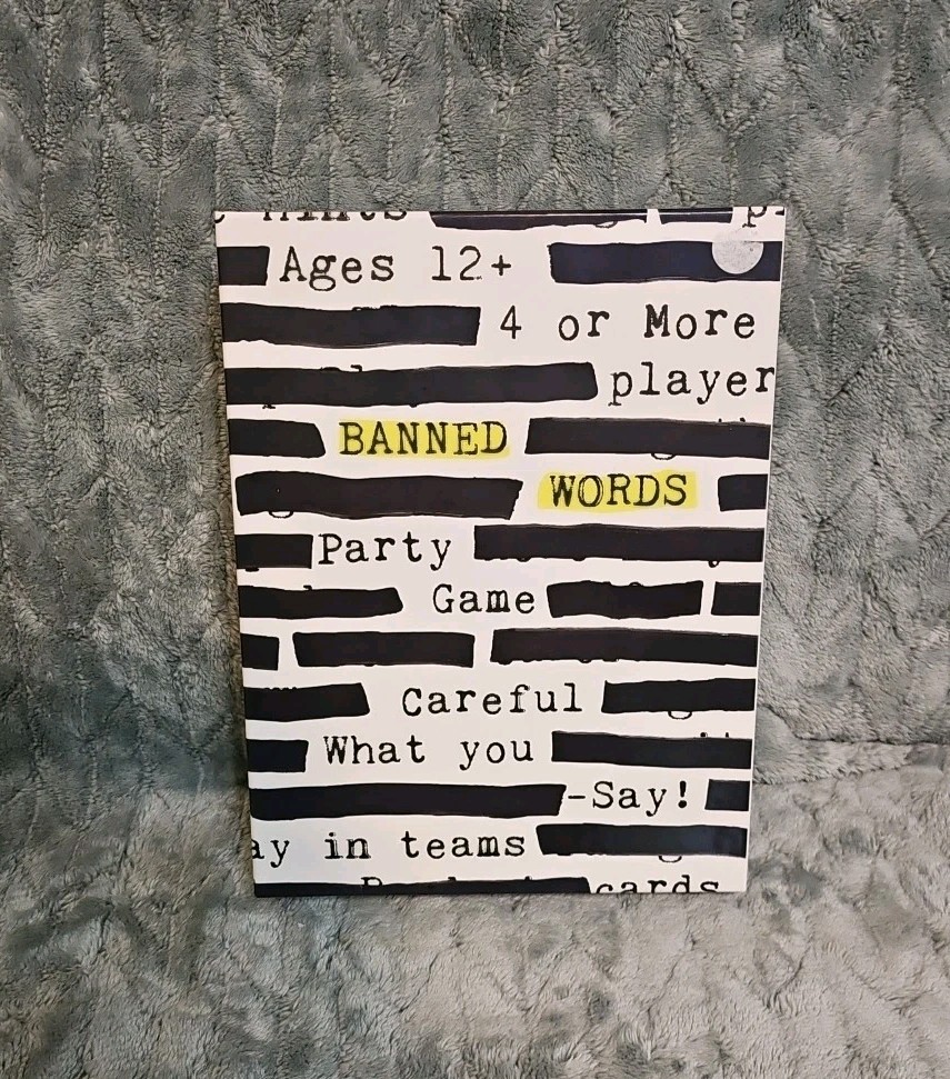 Banned Words Party Game 2017 Wonder Forge Adult Board Game NEW SEALED