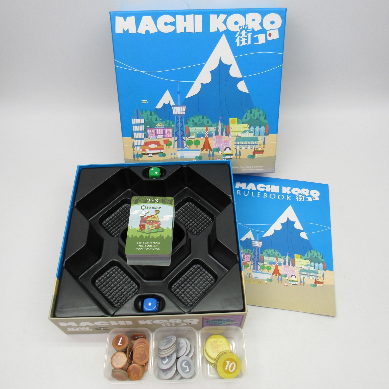 Machi Koro: The Card Game Pandasaurus Family Board Game – Complete