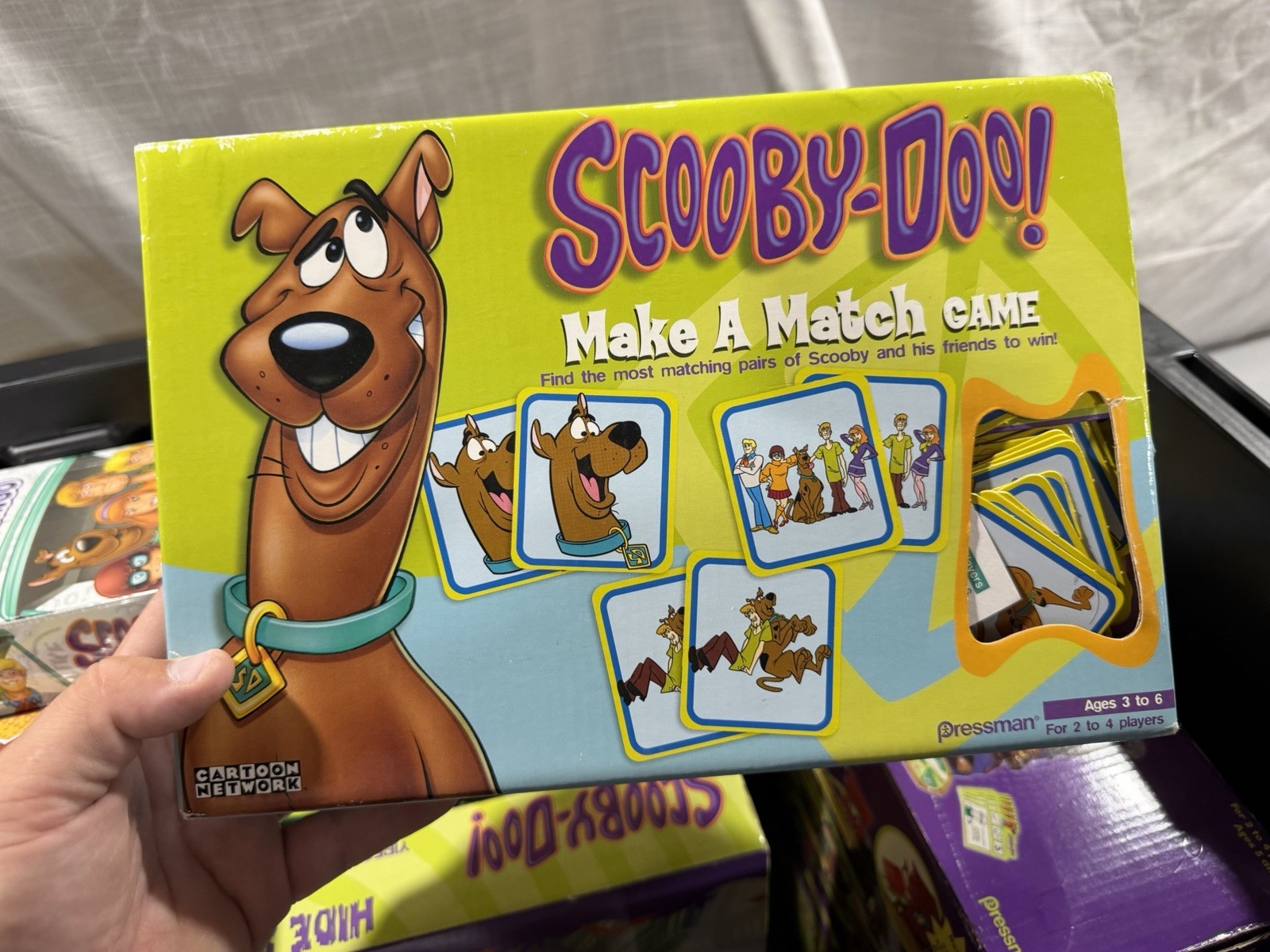 HUGE Scooby Doo Board Game Lot- 11 Games Sealed And Open, Vintage Lot Of Games