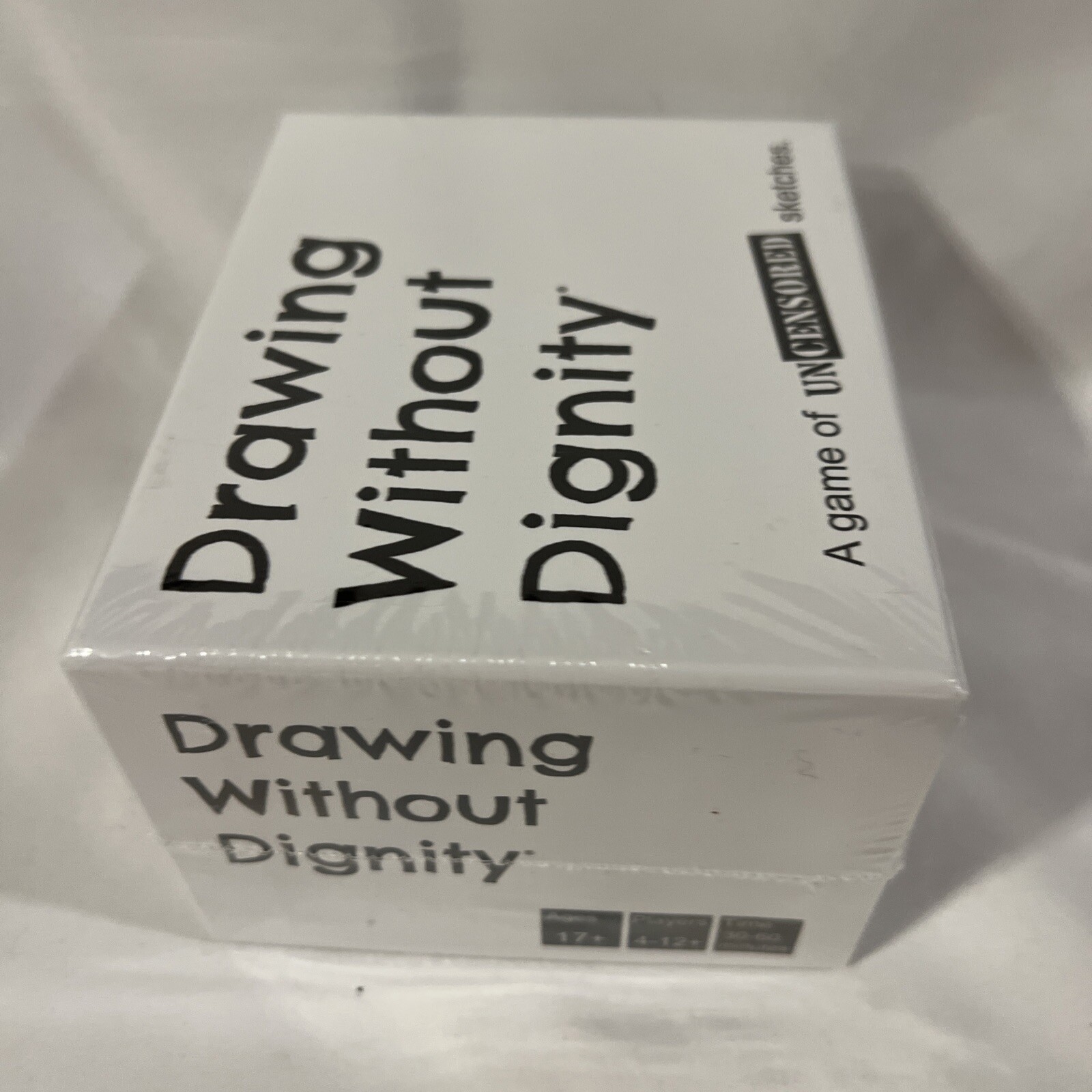 Drawing Without Dignity – A NEW adult party game of uncensored sketches, Sealed