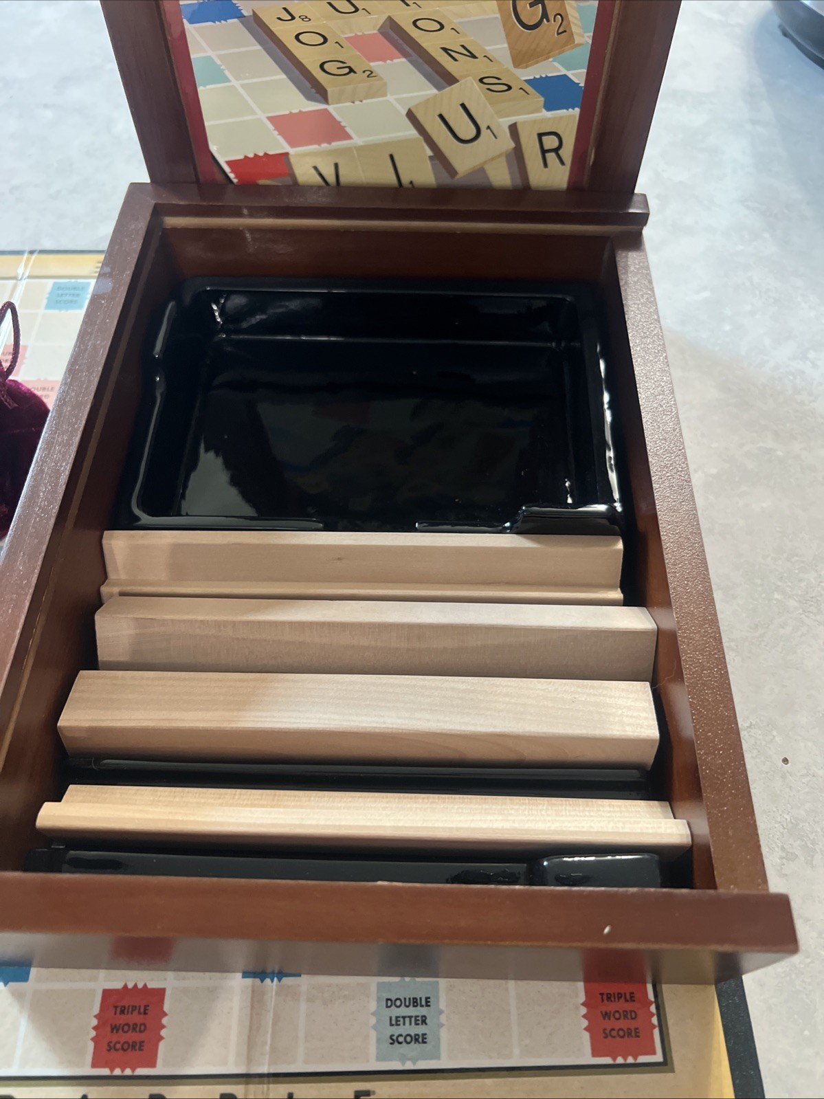 Scrabble Vintage Game Collection Bookshelf Board Game 100% Complete