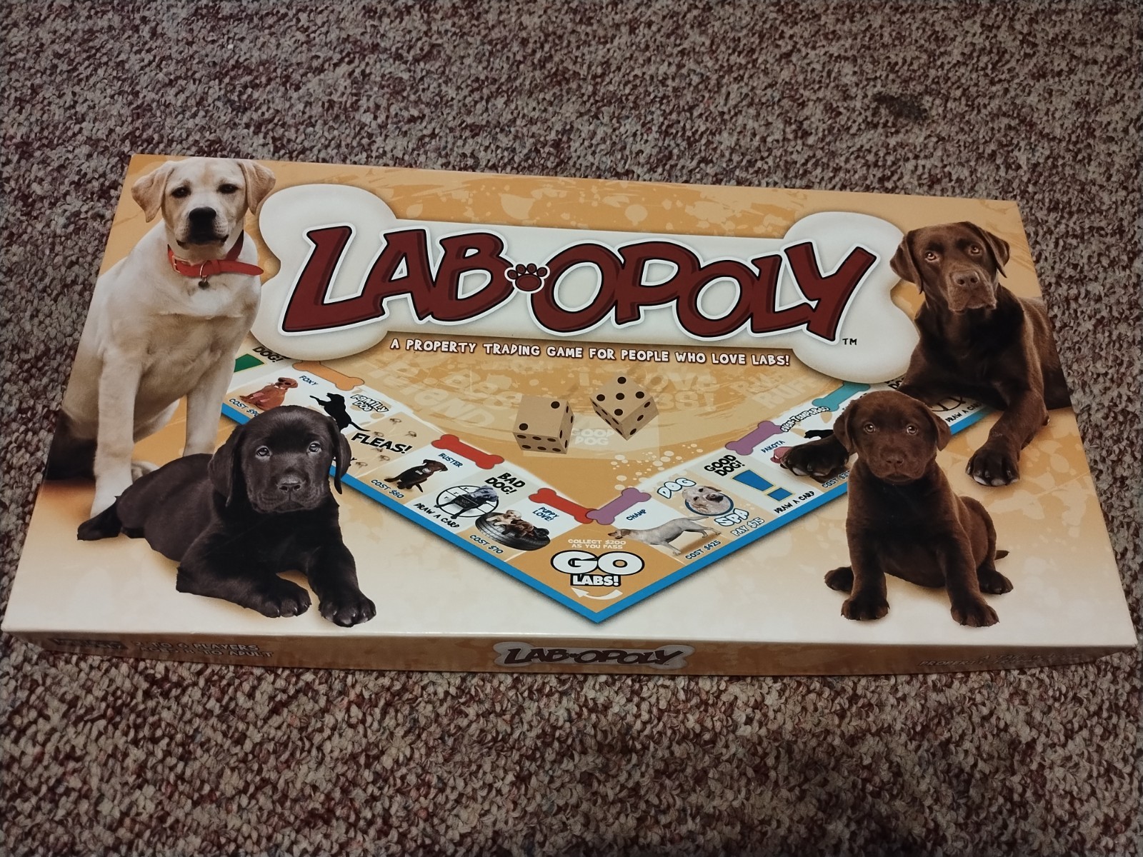 LABOPOLY BOARD GAME ,LATE FOR the SKY, FREE POSTAGE
