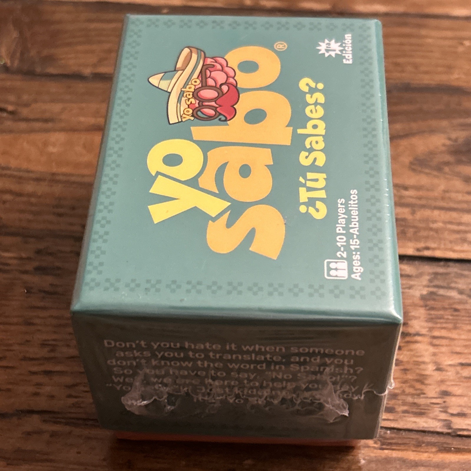 NEW! Yo Sabo Bilingual Card Game Edition 1 Learn Spanish Fun Trivia Challenges