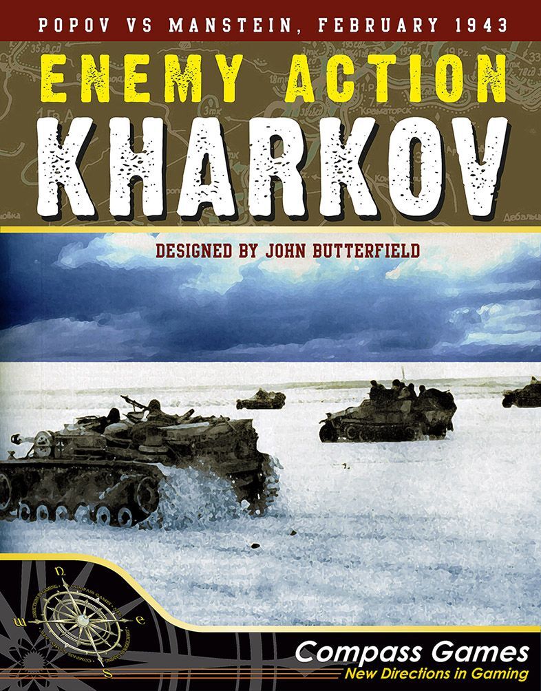 Compass Games Enemy Action: Kharkov 2024 Reprint NISW Fast Shipping