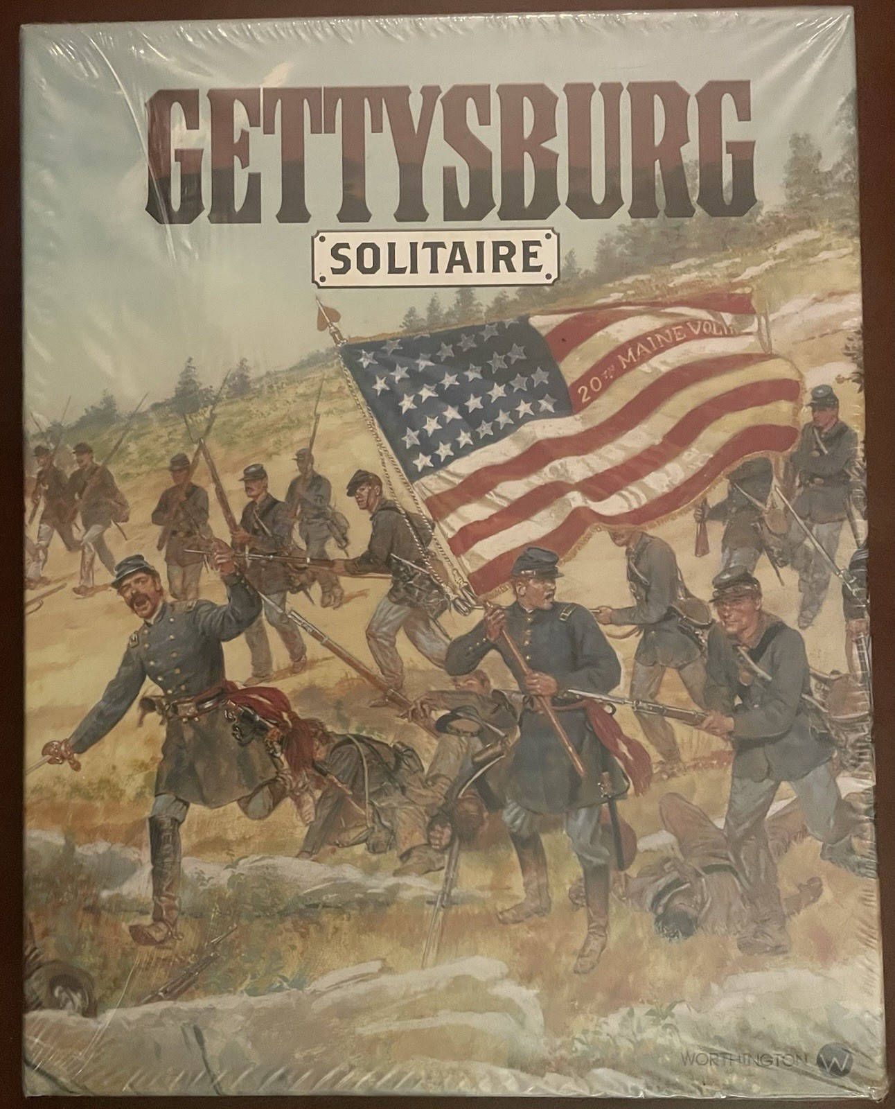 Gettysburg Solitaire Boxed Version 2025 Worthington Games Brand New Factory Seal