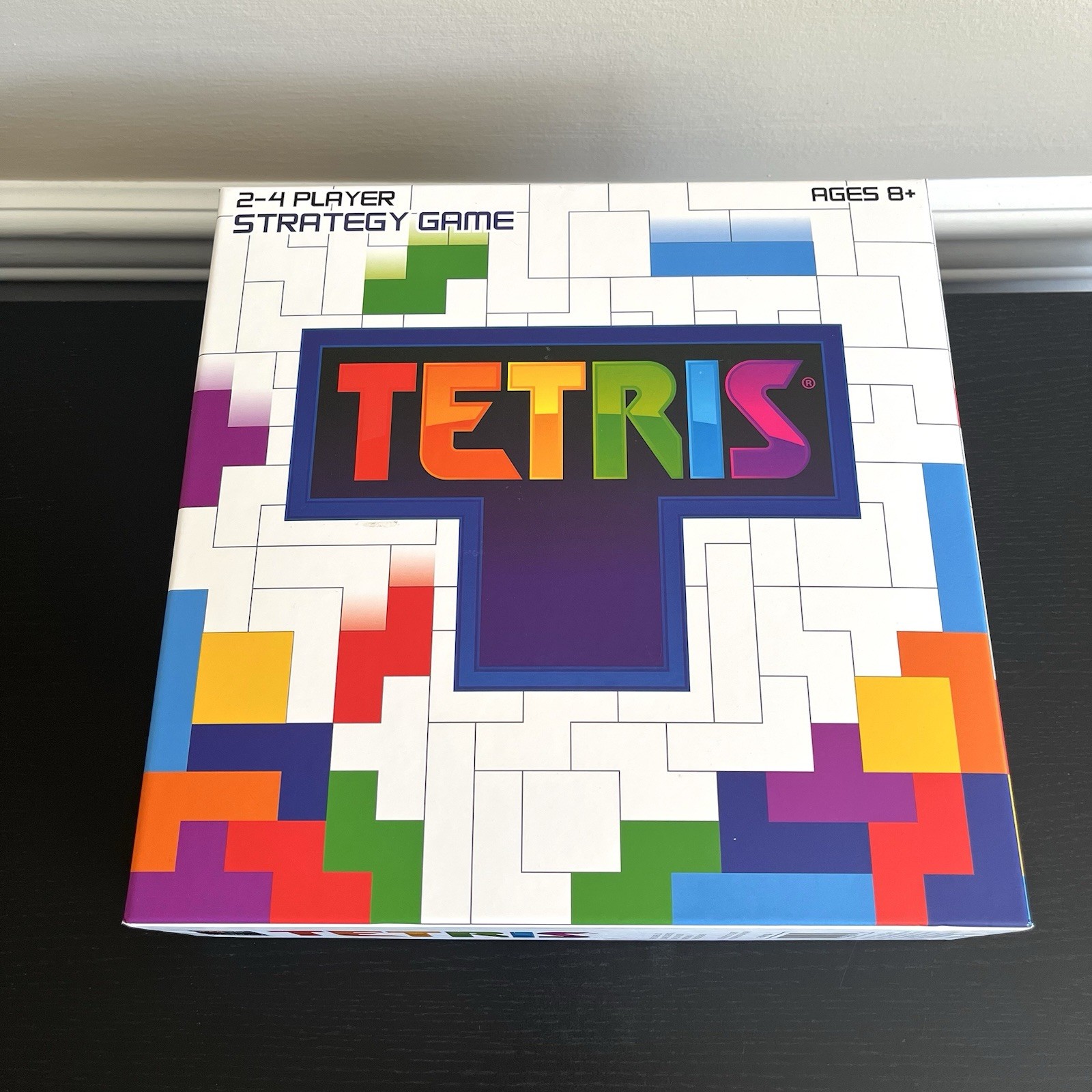 Buffalo Games Tetris Board Game – Missing 1 Blue Tetriminos Piece