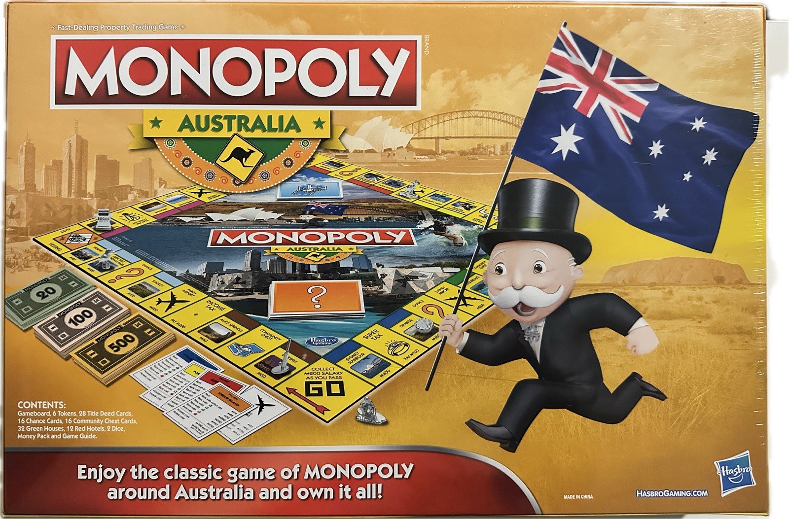 Monopoly Australia Special Edition Board Game 2016 Hasbro Factory Sealed