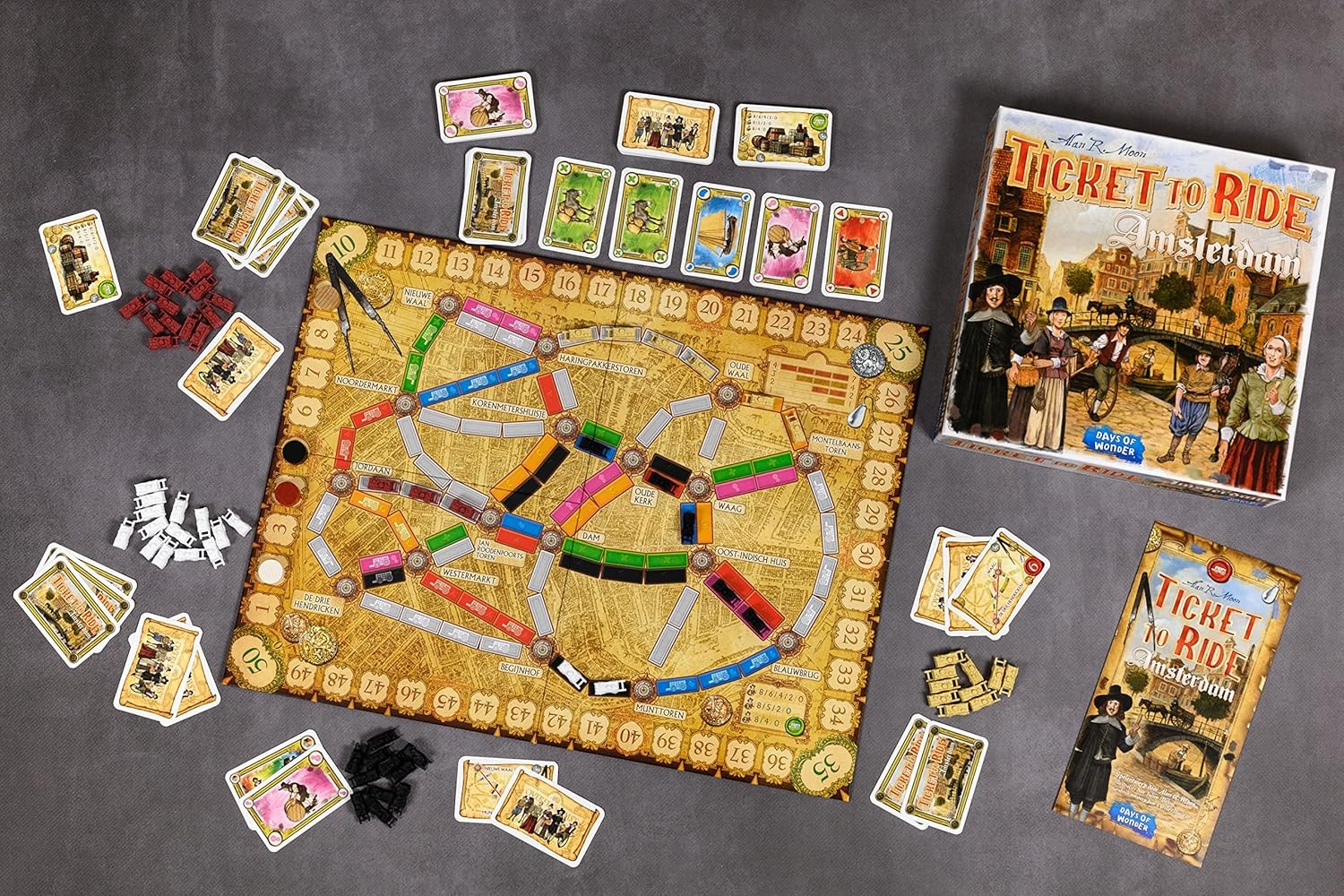 Ticket to Ride Express: Amsterdam [Board Game, 2 – 4 Players]