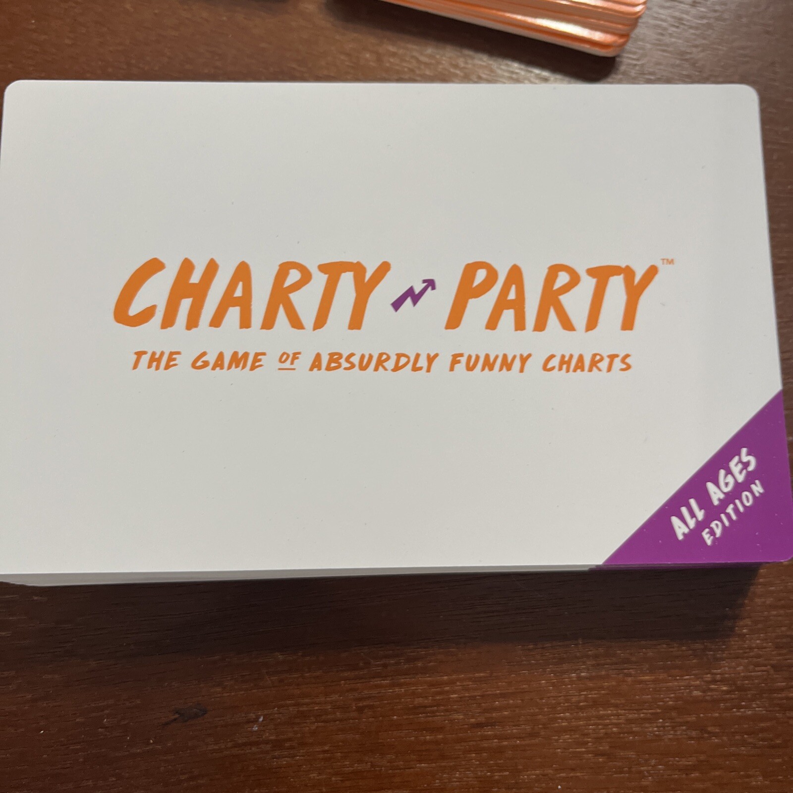 Charty Party! Hilarious Party Game ALL AGES Edition Complete In Box