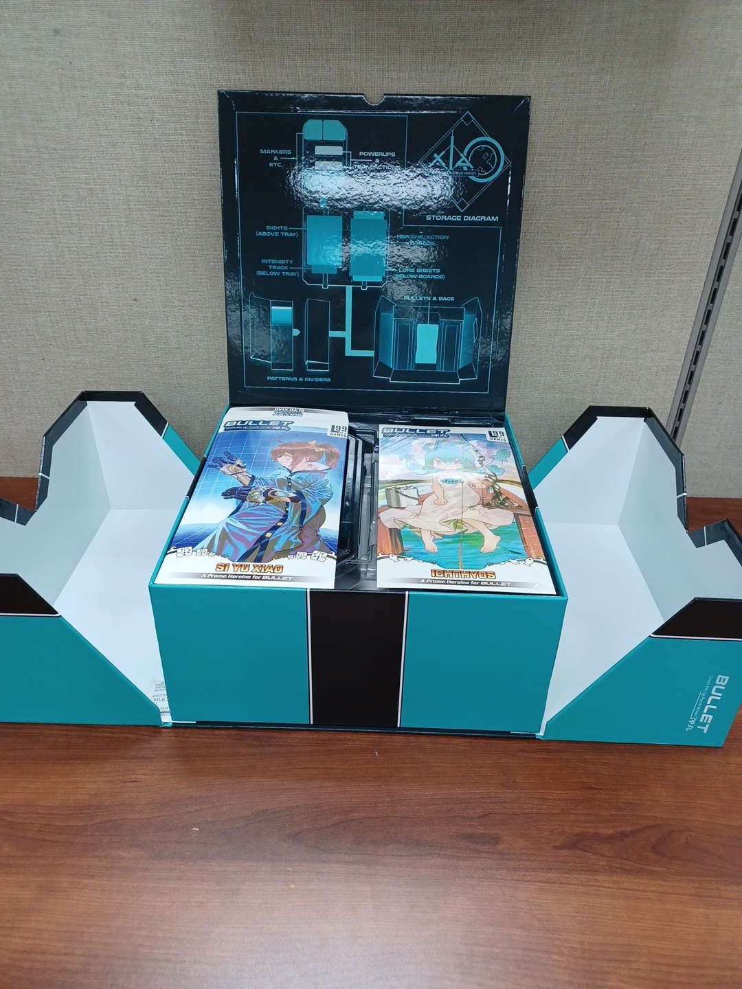 Level 99 Games: Bullet Cube Storage Box And Kit
