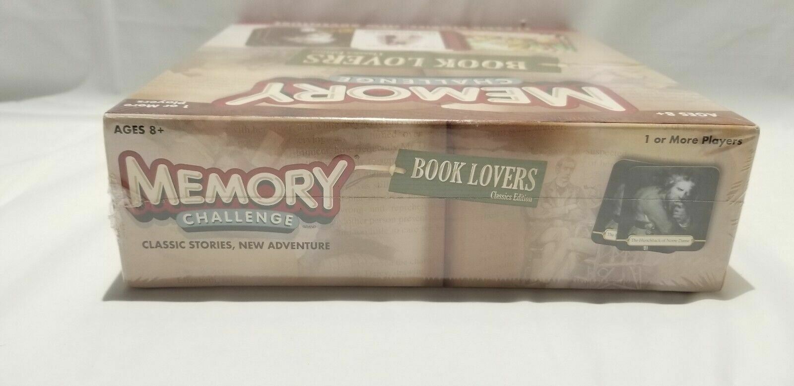 Memory Challenge Book Lovers Classic Edition Factory Sealed, New USAopoly Hasbro