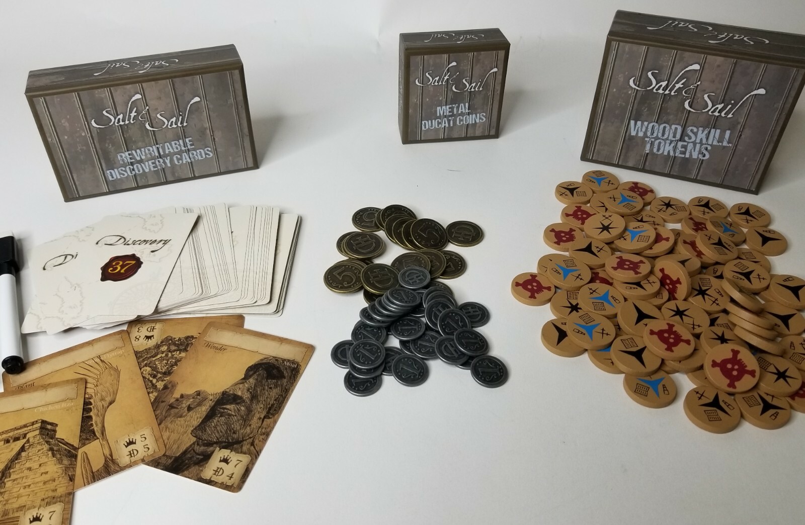 Salt & Sail Deluxe Kickstarter Limited Edition by Kazoodoo Games SEALED