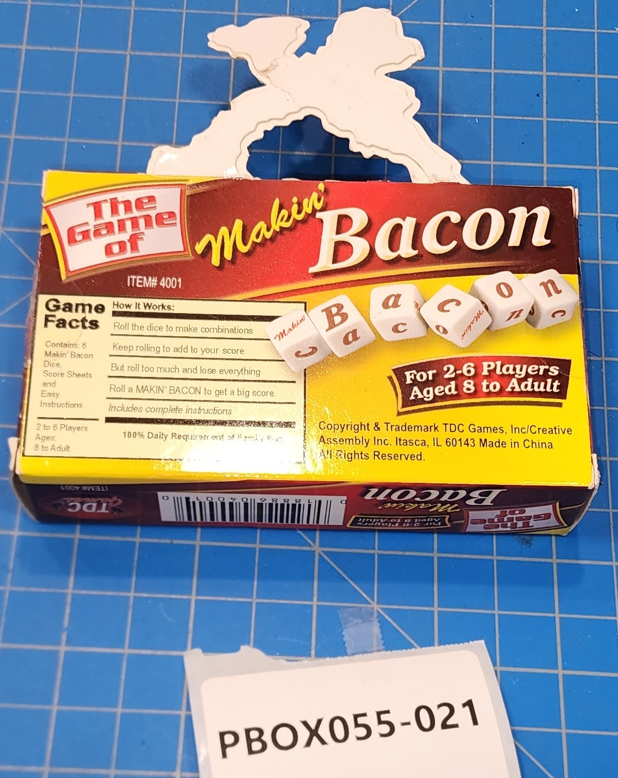 PBOX055-021 – The Game of Makin’ Bacon – Dice Game