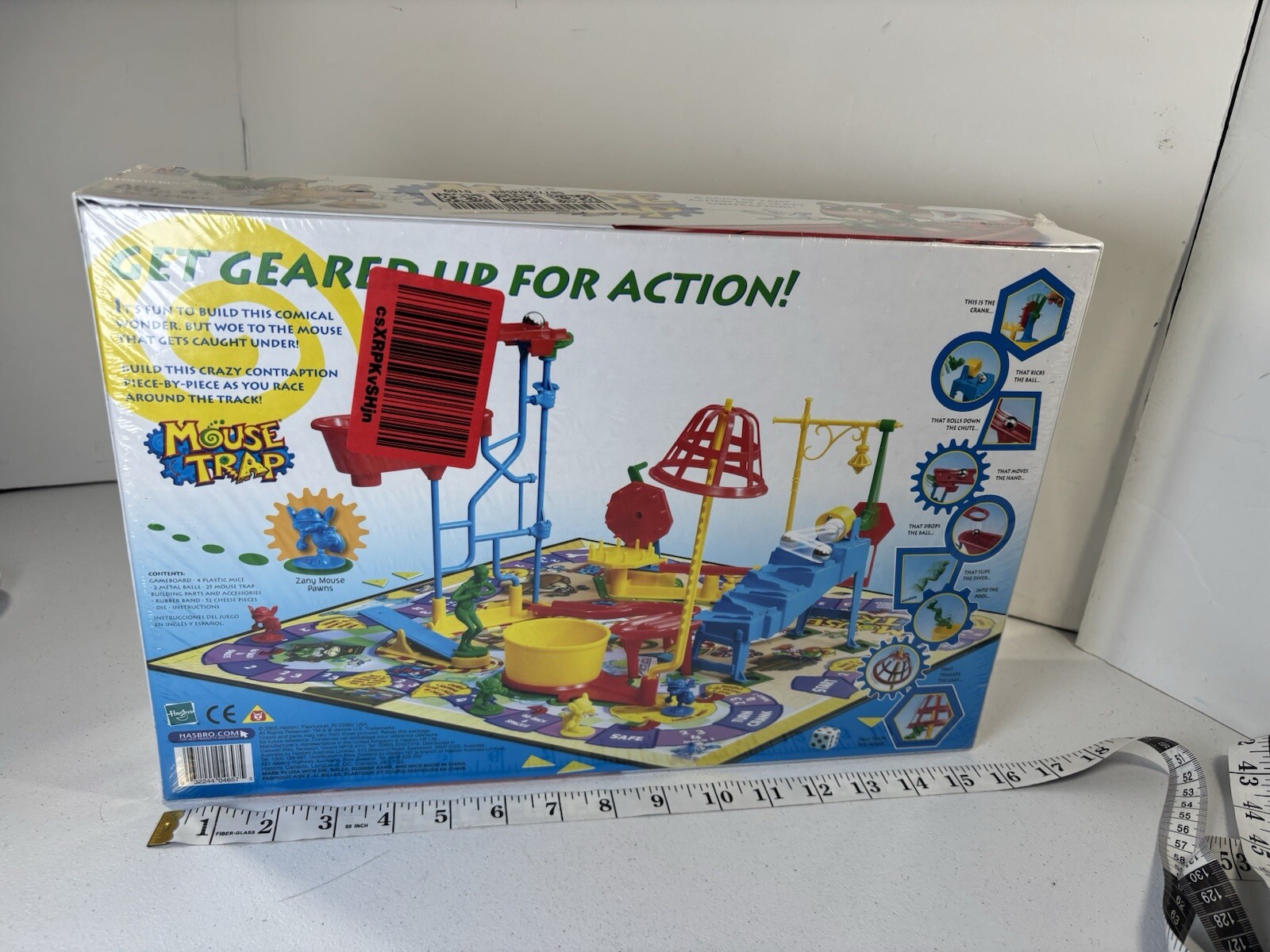Hasbro Gaming Mouse Trap Kids Board Game, Family Games for Multicolor