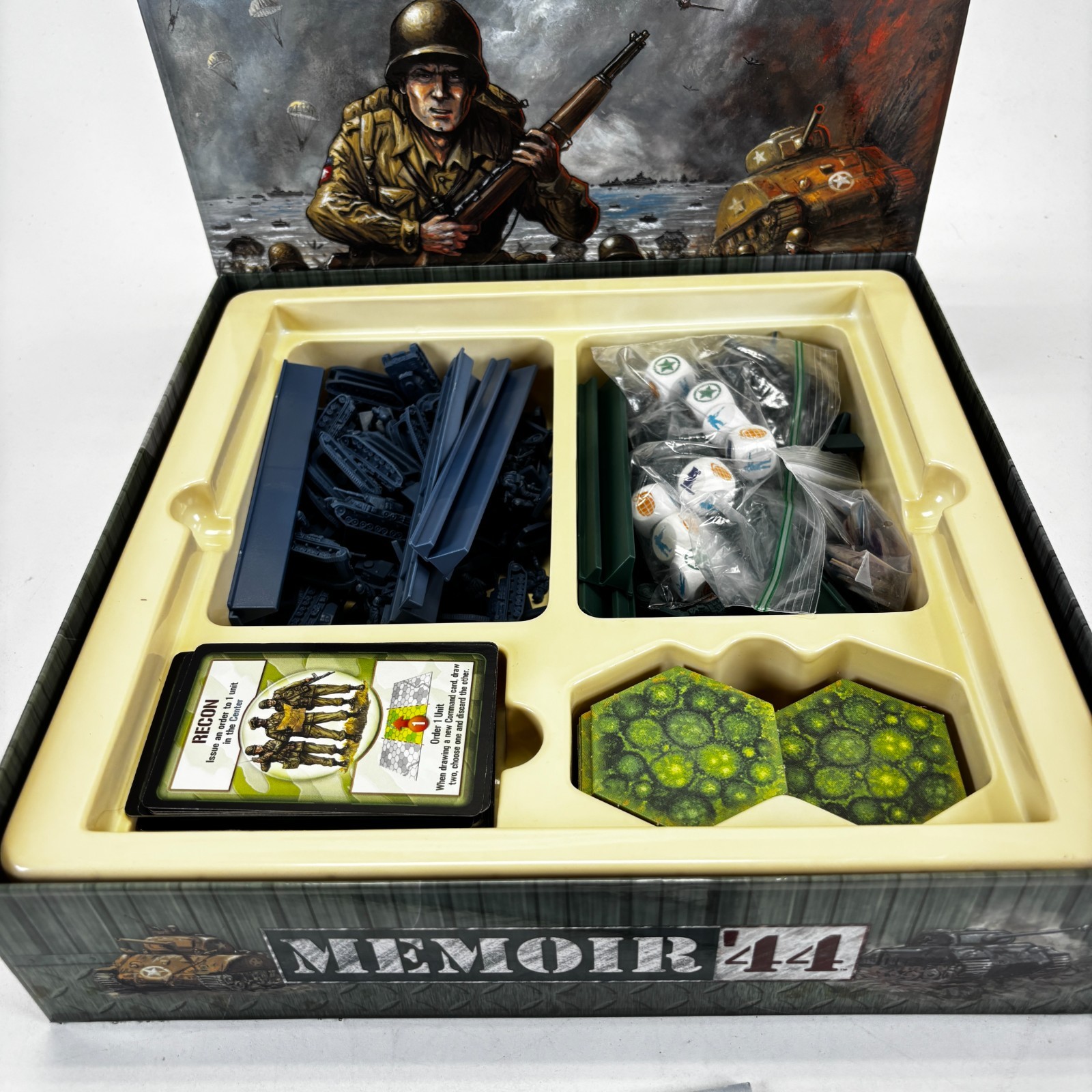 Memoir ’44 WWII Board Game – Historical Miniatures Strategy for 2-8 Players