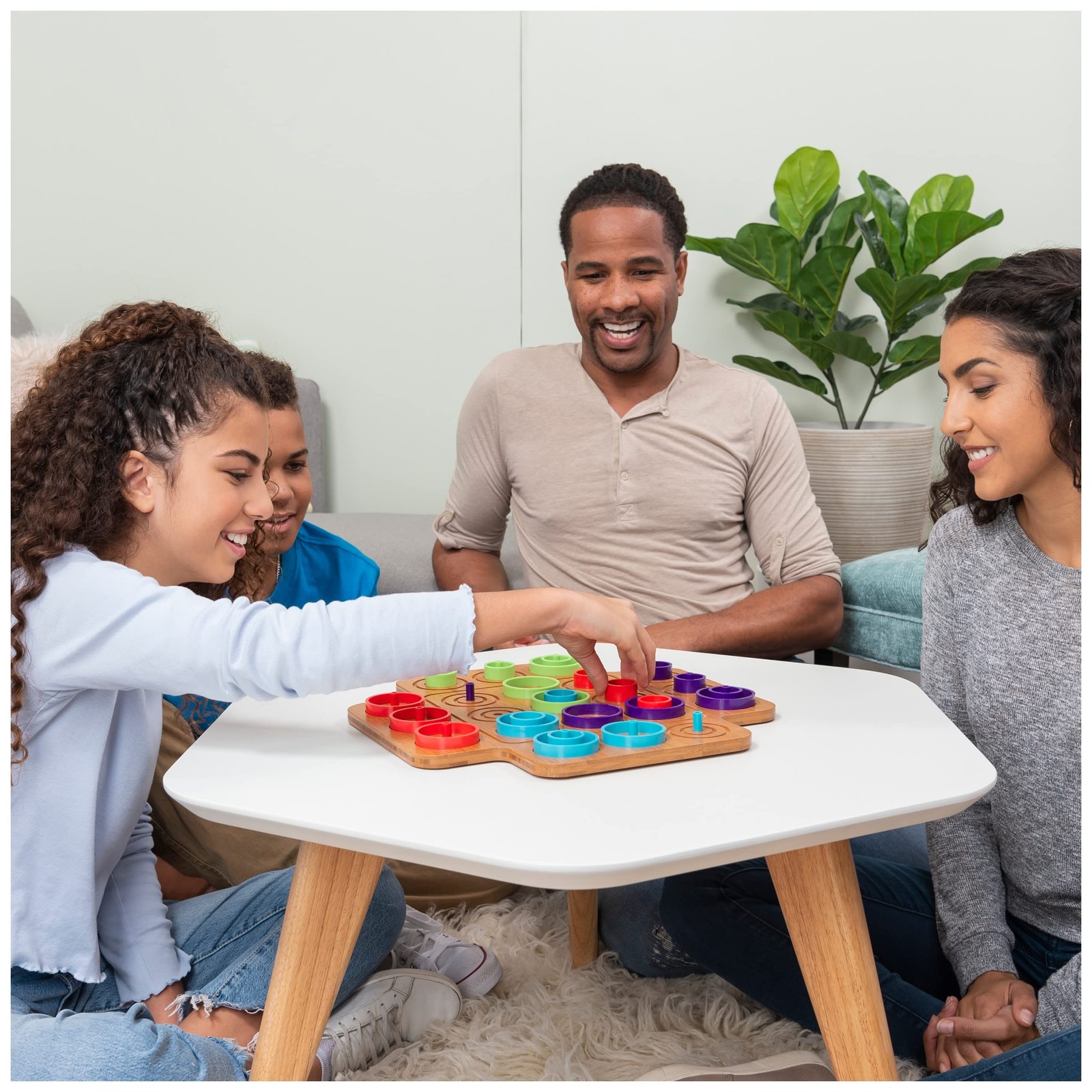 Otrio Wood Strategy-Based Family Board Game Award-Winning STEM Interactive Pu…