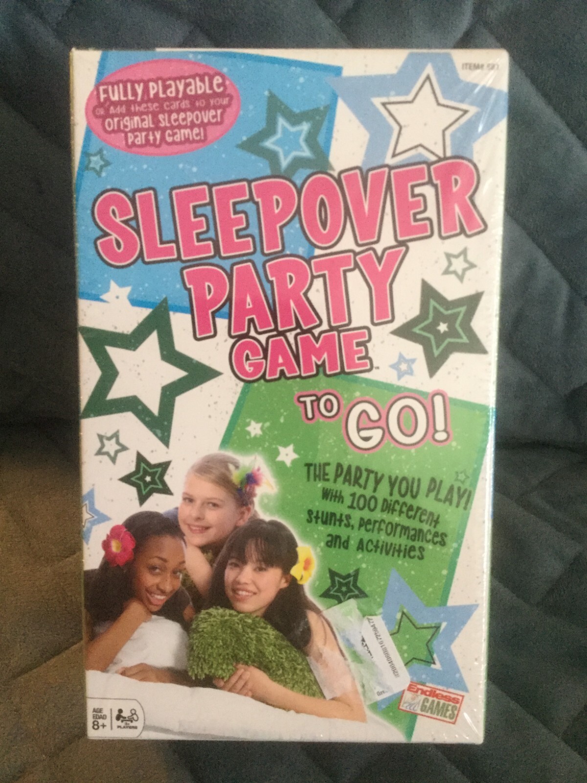 SLEEPOVER PARTY GAME TO GO – NEW IN BOXED SEALED
