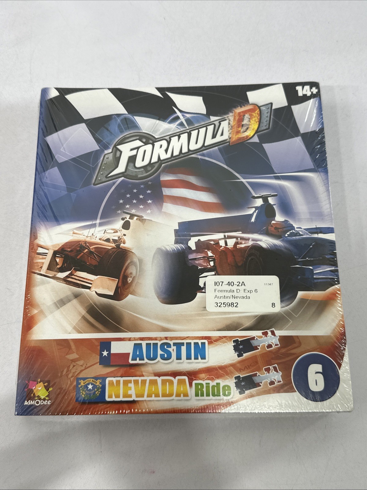 Asmodee Boardgame Expansion #6 Austin Nevada Ride Formula D