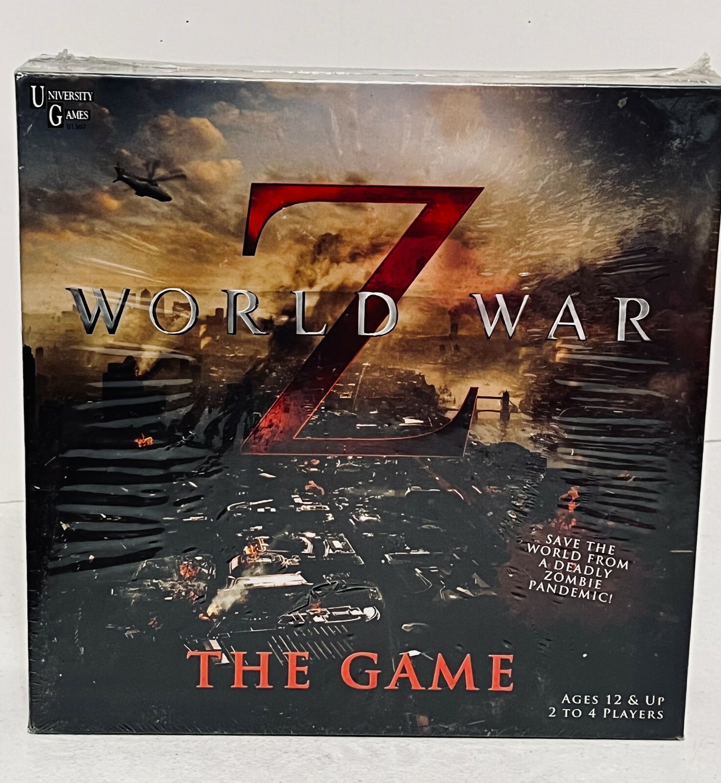 World War Z The Game ~ Family Board Game 2013 University New Factory Sealed