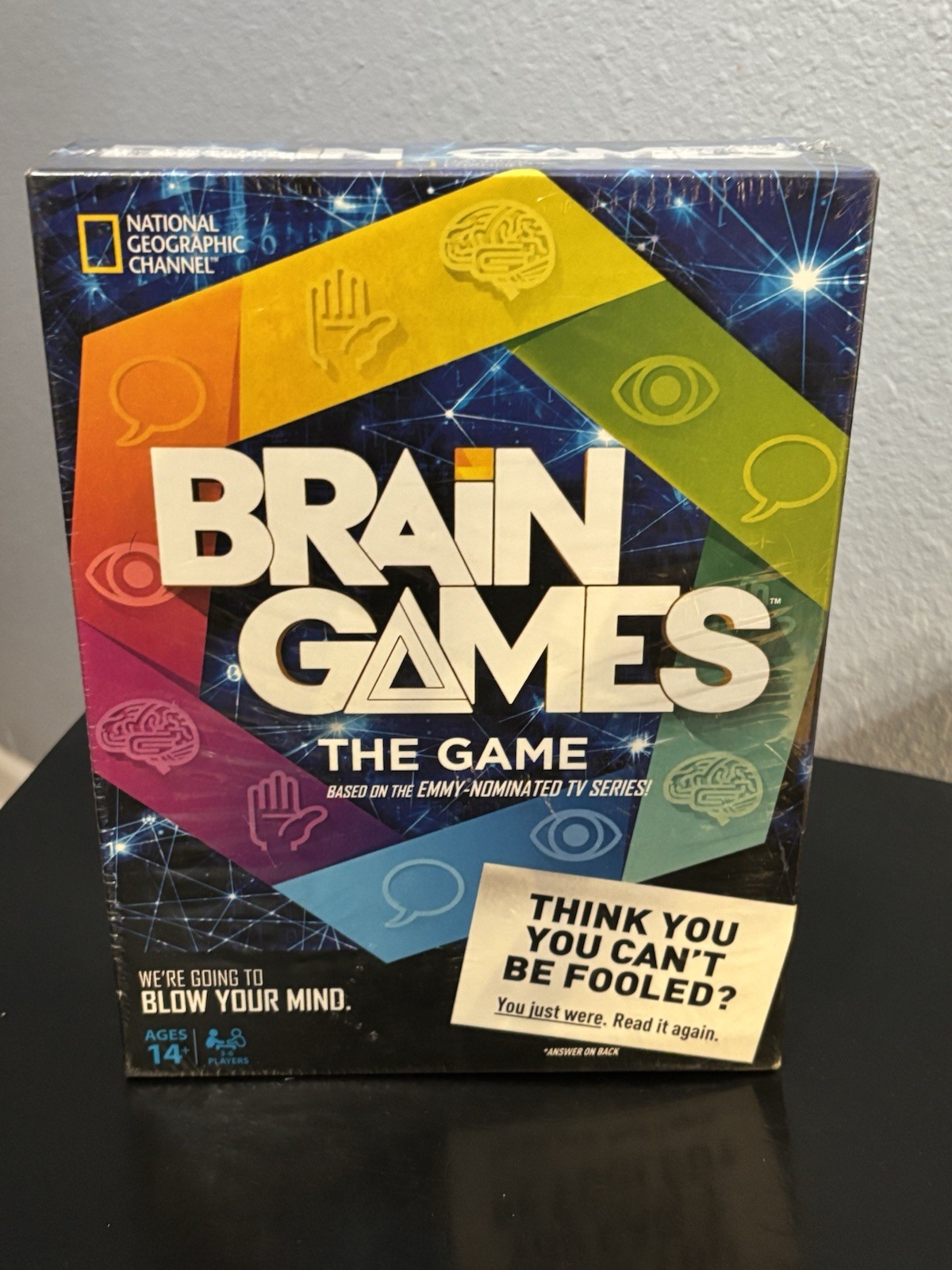 Brain Games Board Game National Geographic Channel Factory Sealed New