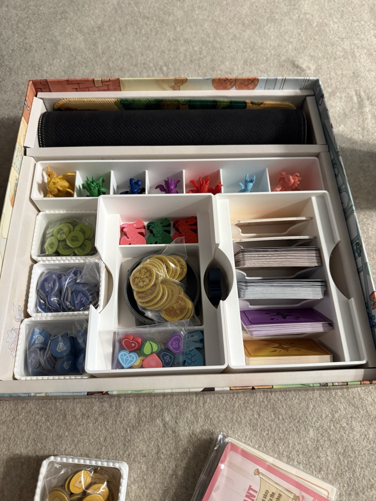 Flamecraft – 3D Printed Organizer – Standard Edition Board Game
