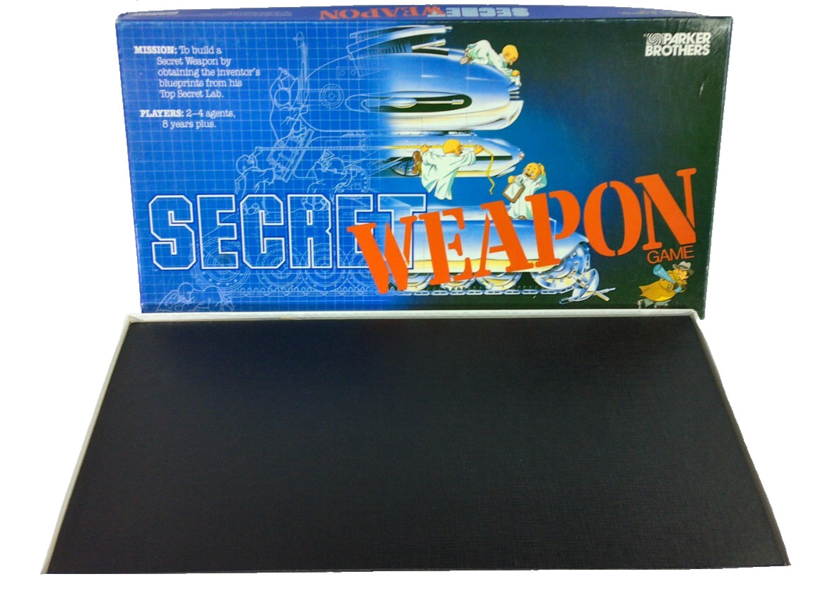 Secret Weapon Boardgame 2-4 Players 1984 Gruver Productions Australia Complete