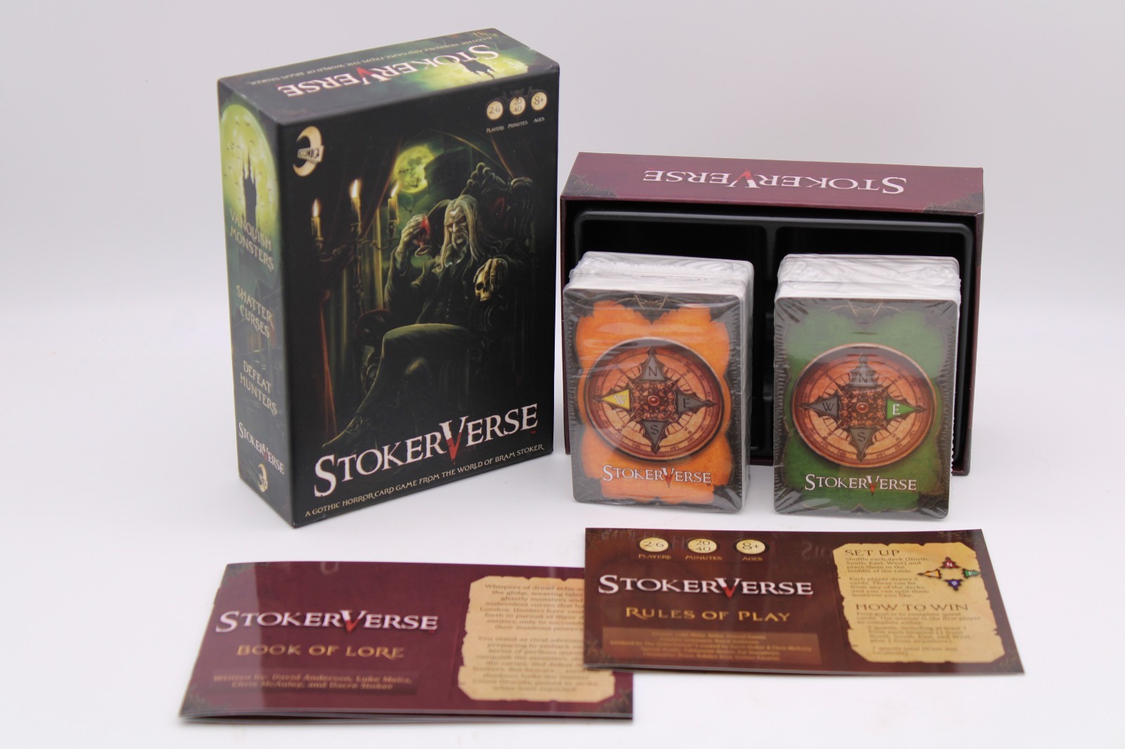 StokerVerse Card Game – Gothic horror game Bram Stoker NEW Sealed contents