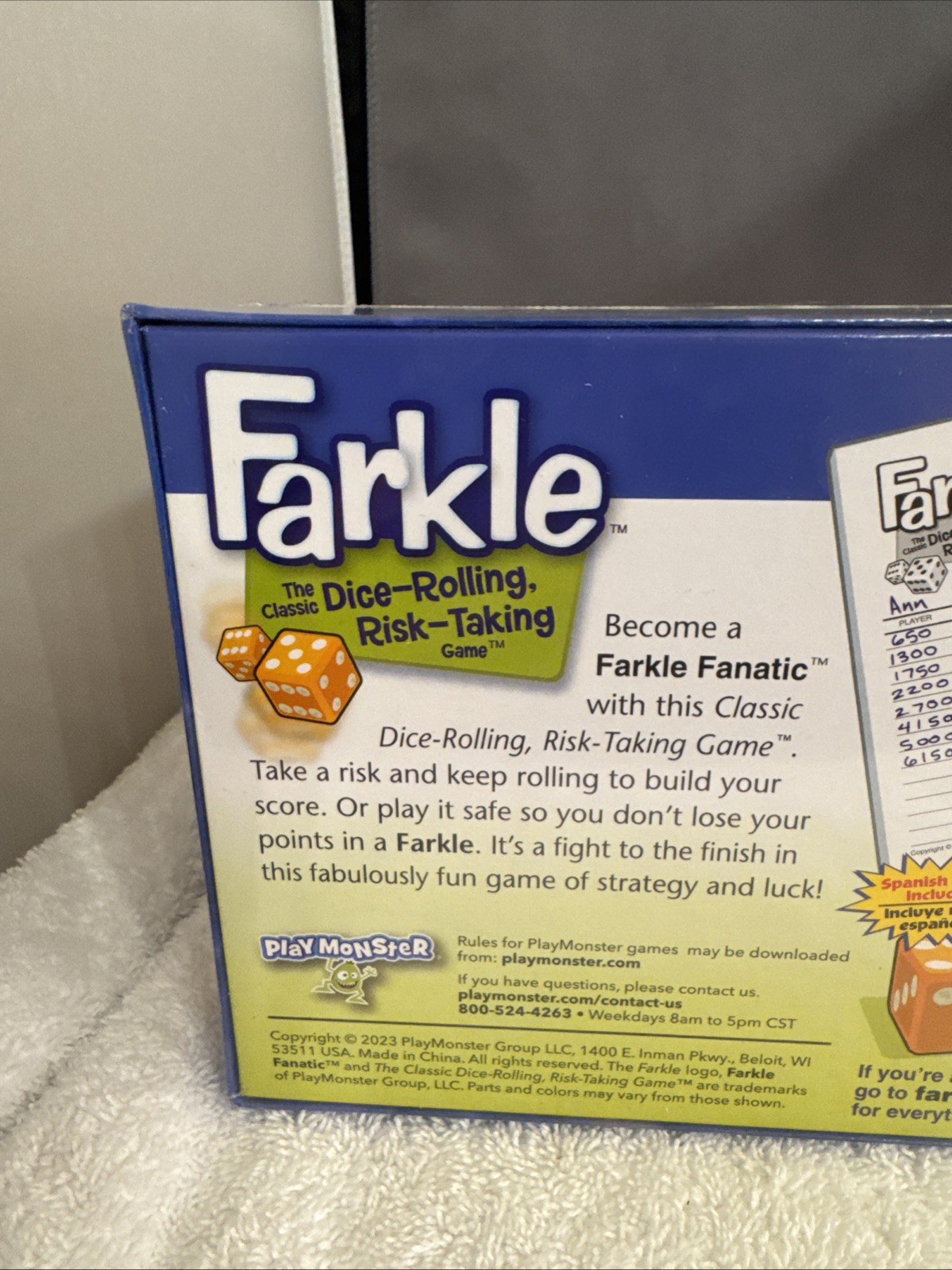 New Patch Products 6910 Farkle Classic Dice Game Sealed