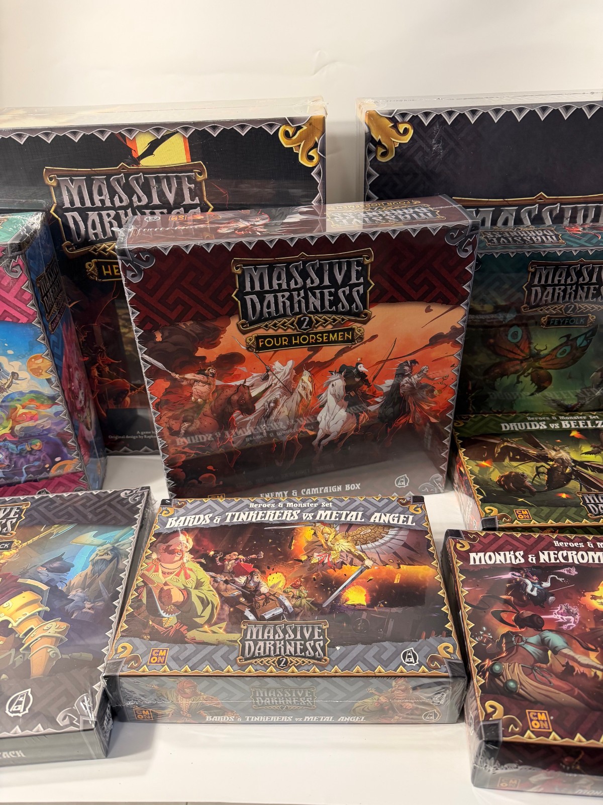 CMON Massive Darkness 2 Hellscape Pledge + MDKS05+MD-KS11+MD019+MD-KS07+MD-KS10