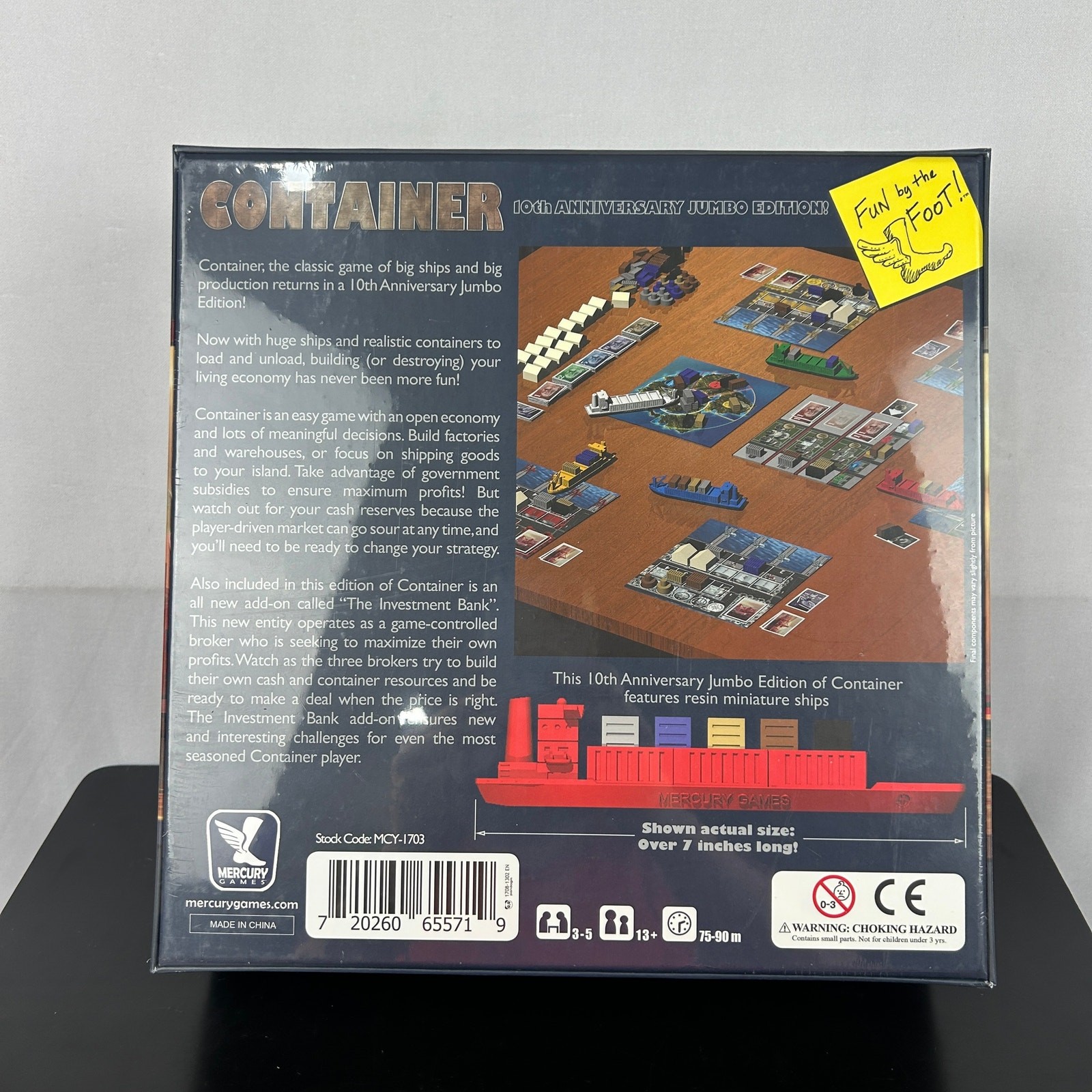 Container 10th Anniversary Jumbo Edition Mercury Games 720260655719