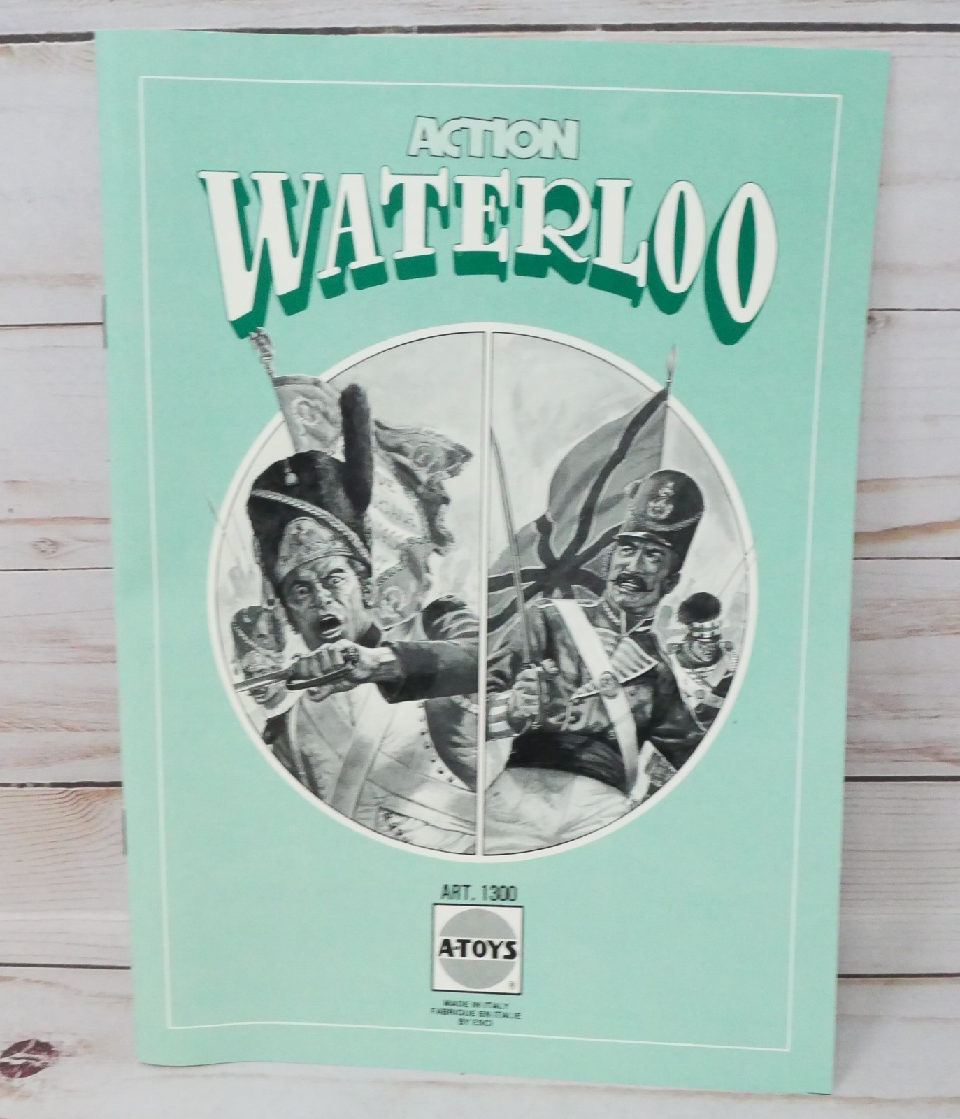 Esci A-Toys 1300 Action Waterloo, The Battle of Waterloo Board Game, Complete