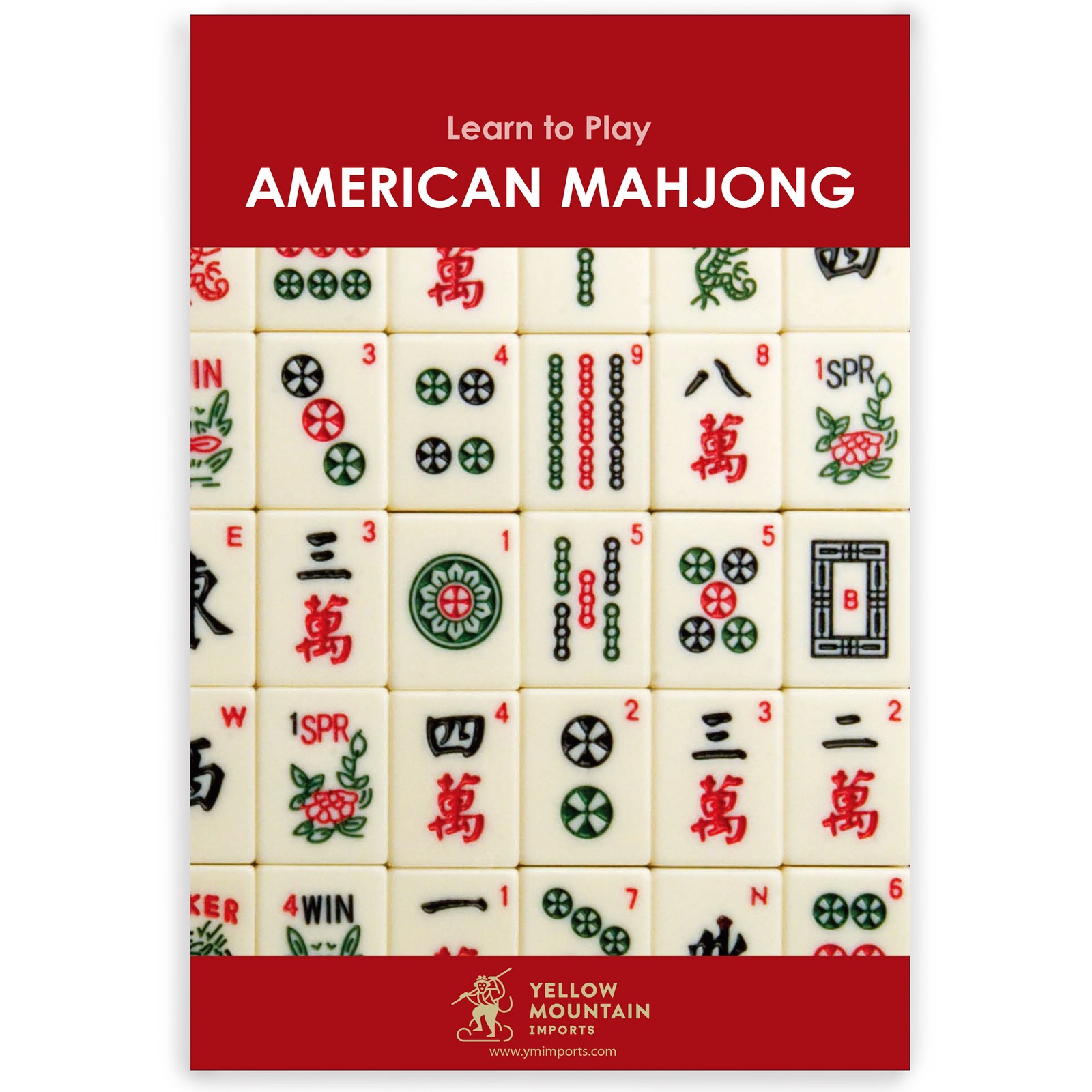 American Mahjong Set, “Little Birdie” with Wooden Case, Racks, Pushers