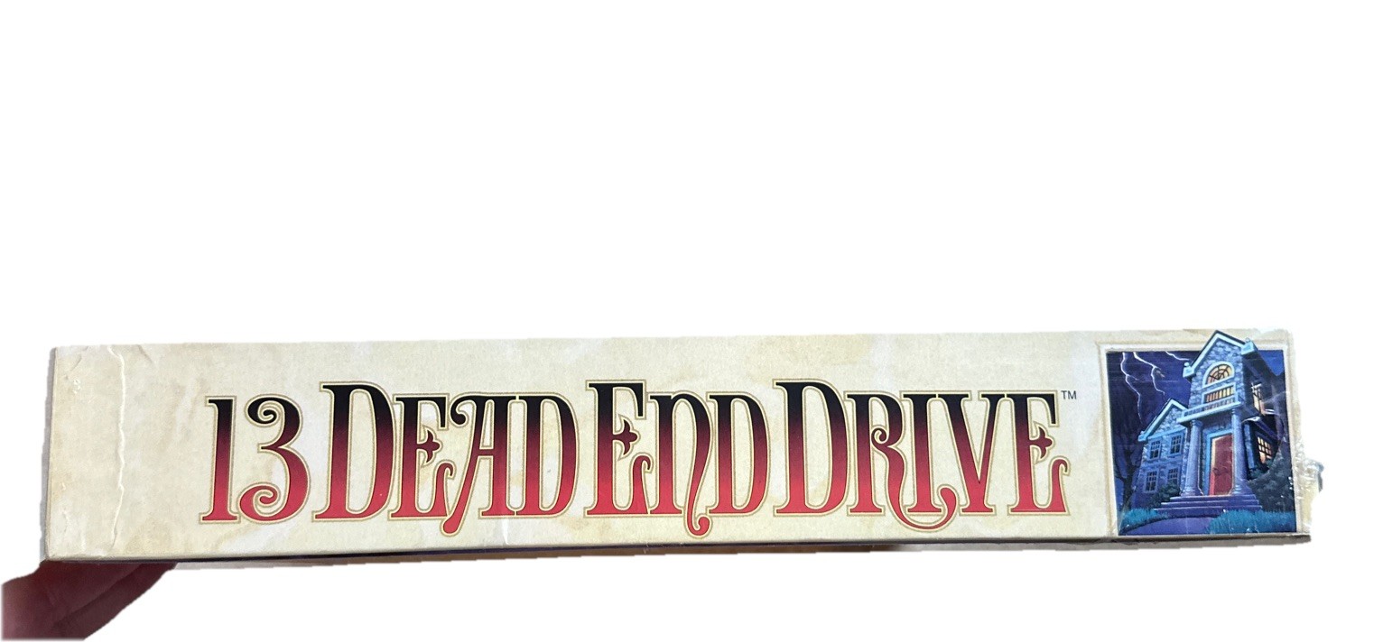 13 Dead End Drive Board Game 25th anniversary by WInning Moves games-New Sealed